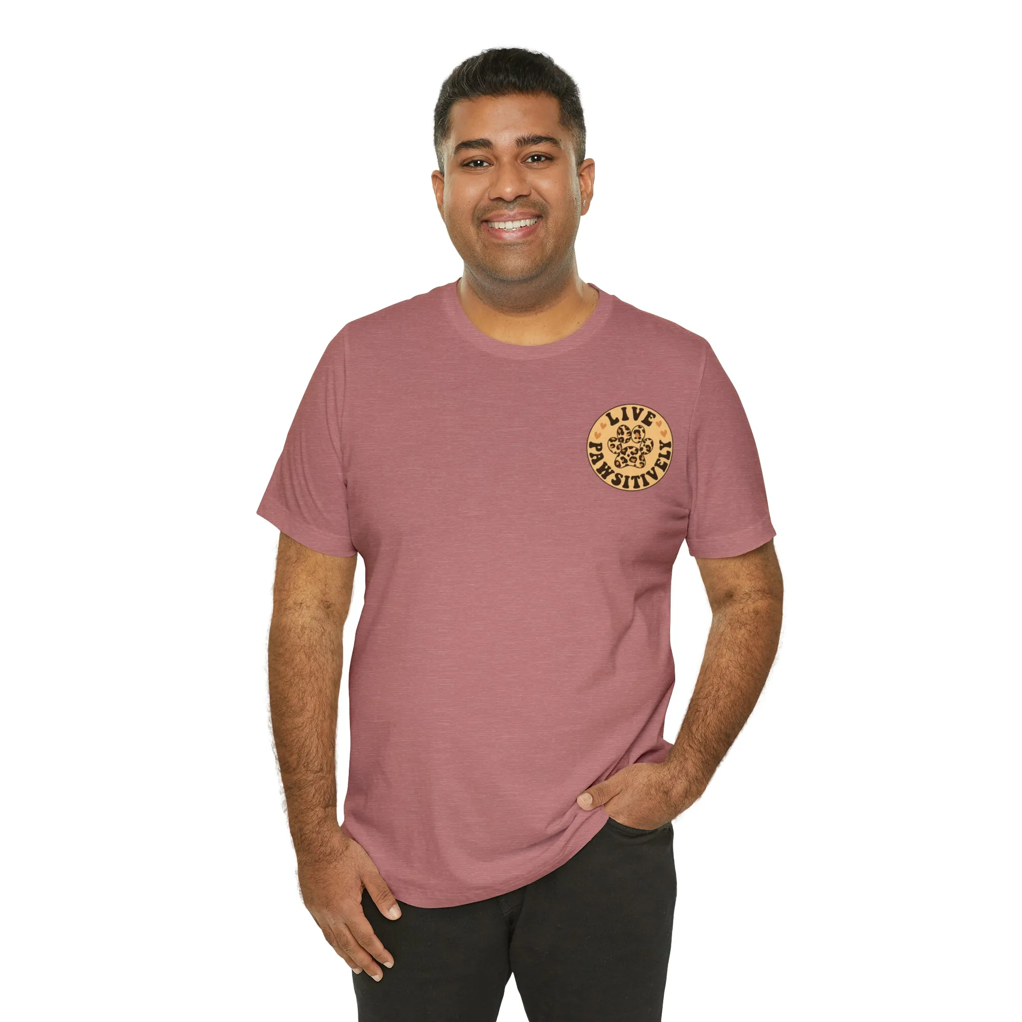 Live Pawsitively Groovy Tee