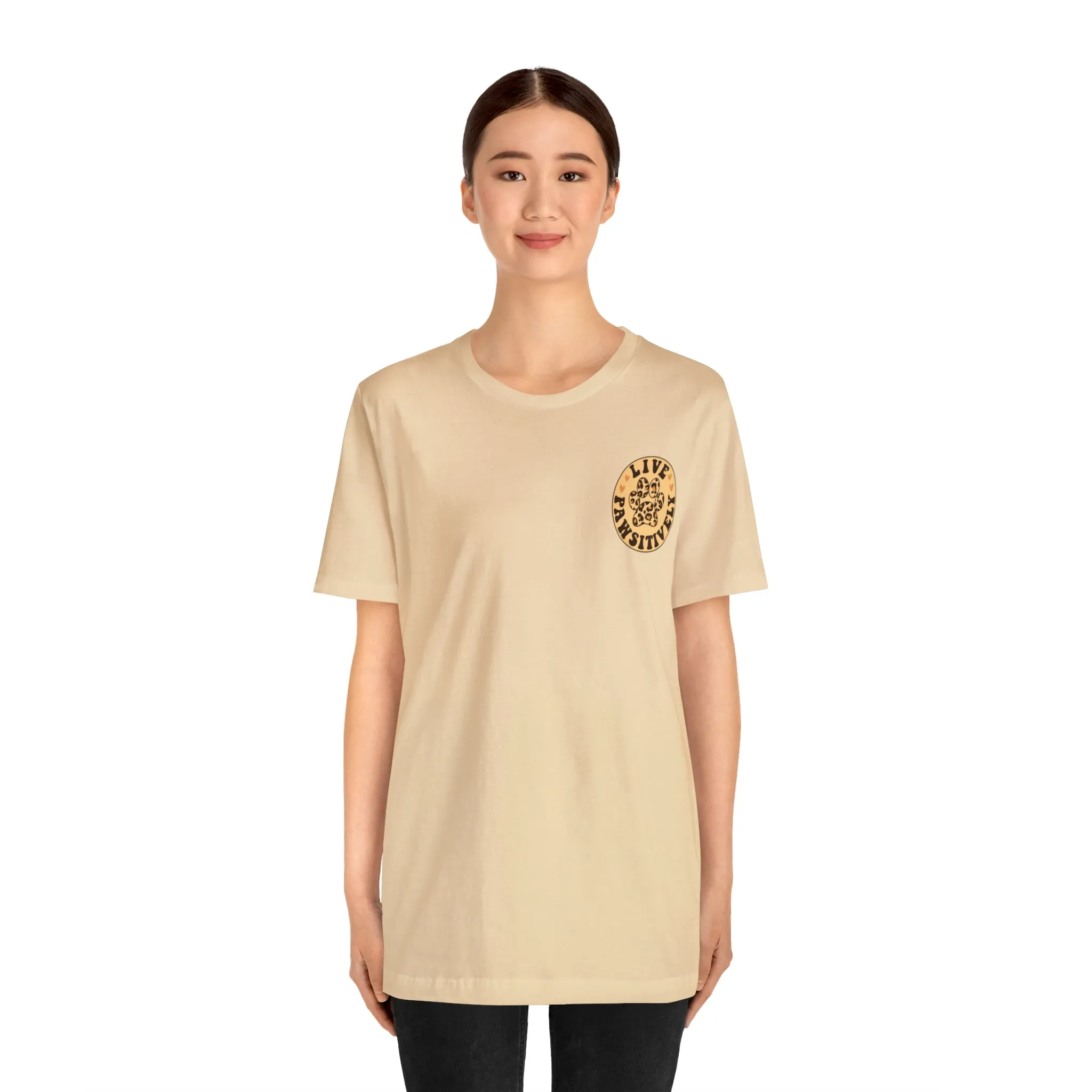 Live Pawsitively Groovy Tee
