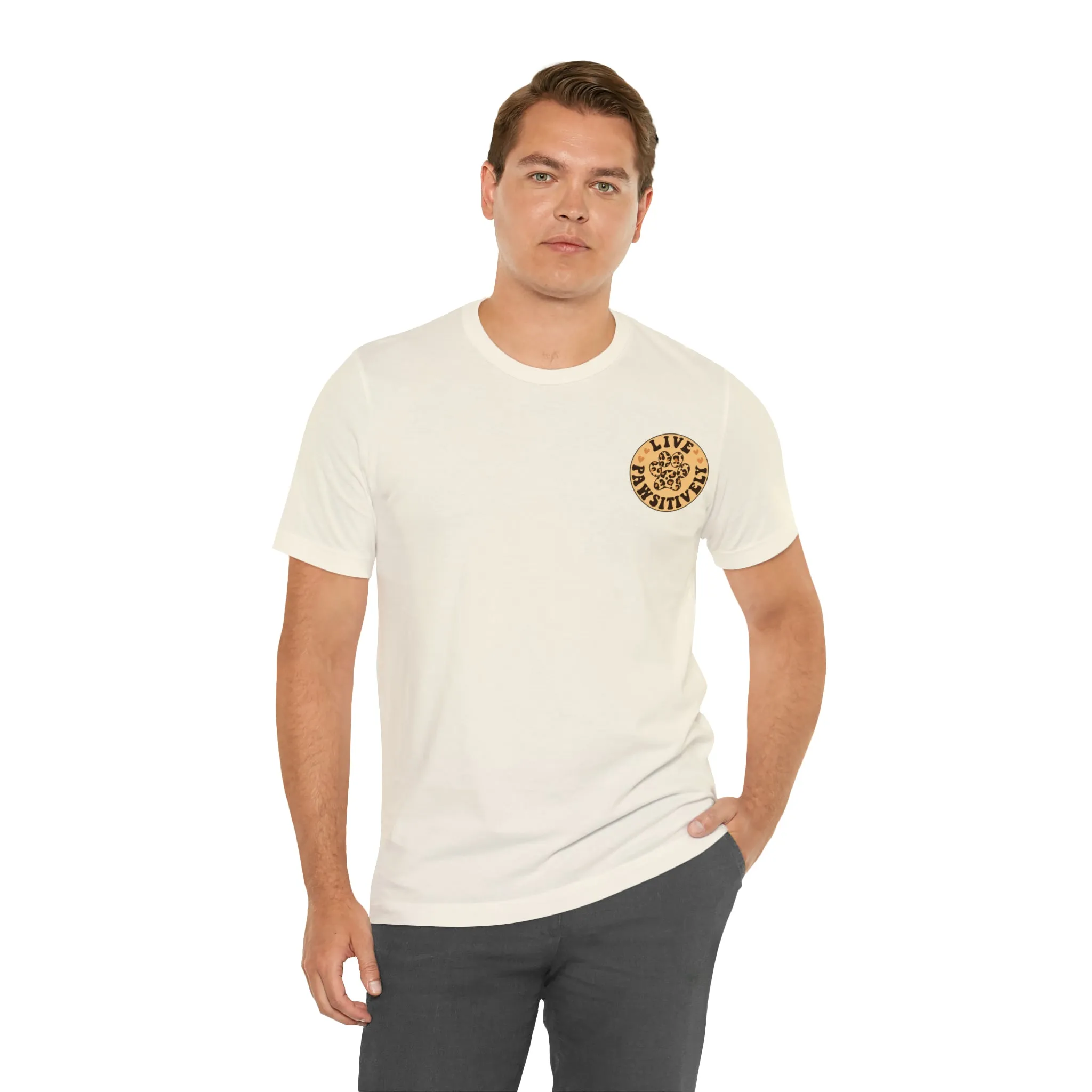 Live Pawsitively Groovy Tee