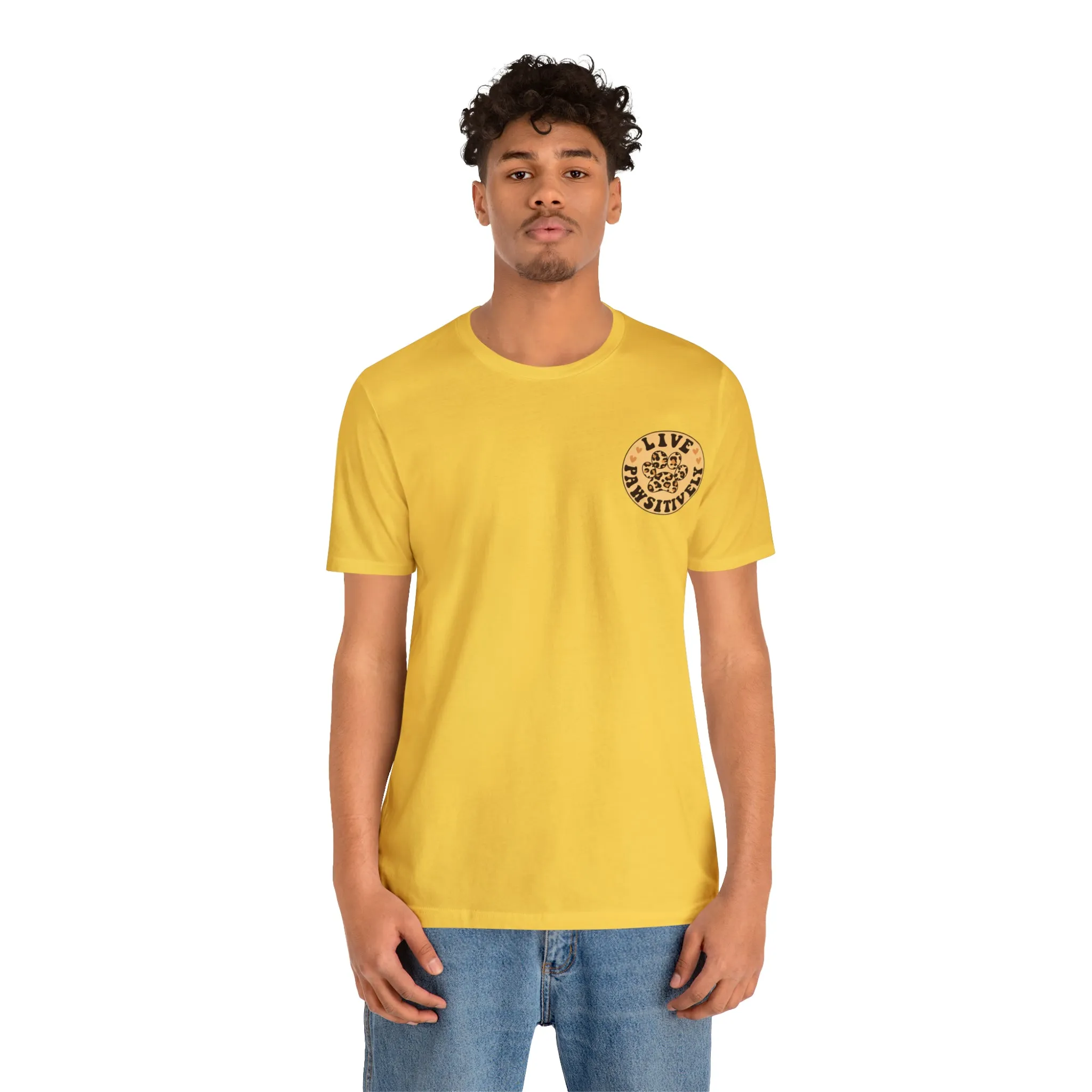 Live Pawsitively Groovy Tee
