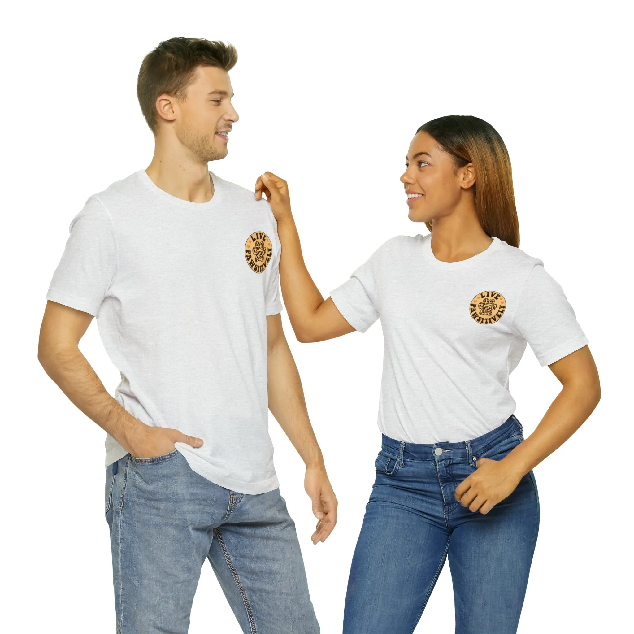 Live Pawsitively Groovy Tee