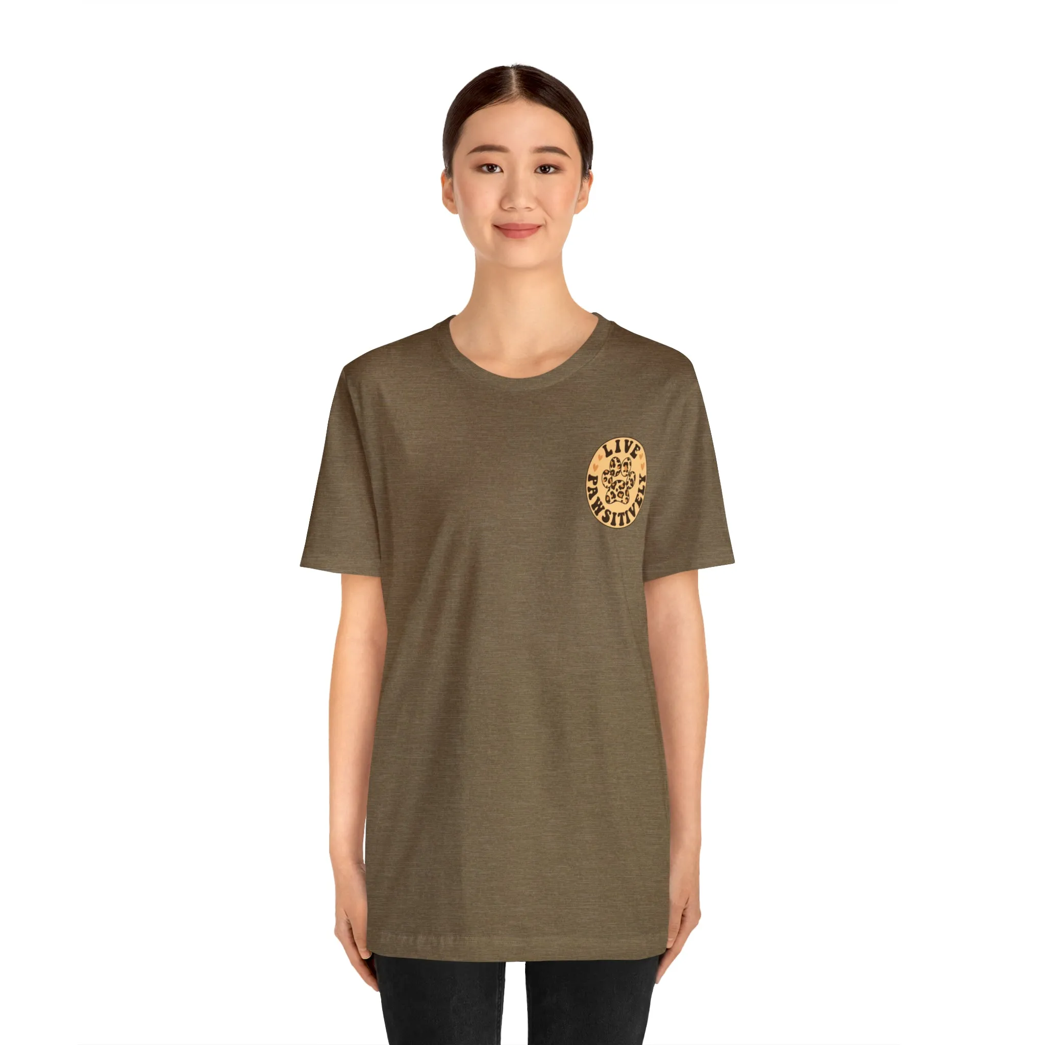 Live Pawsitively Groovy Tee