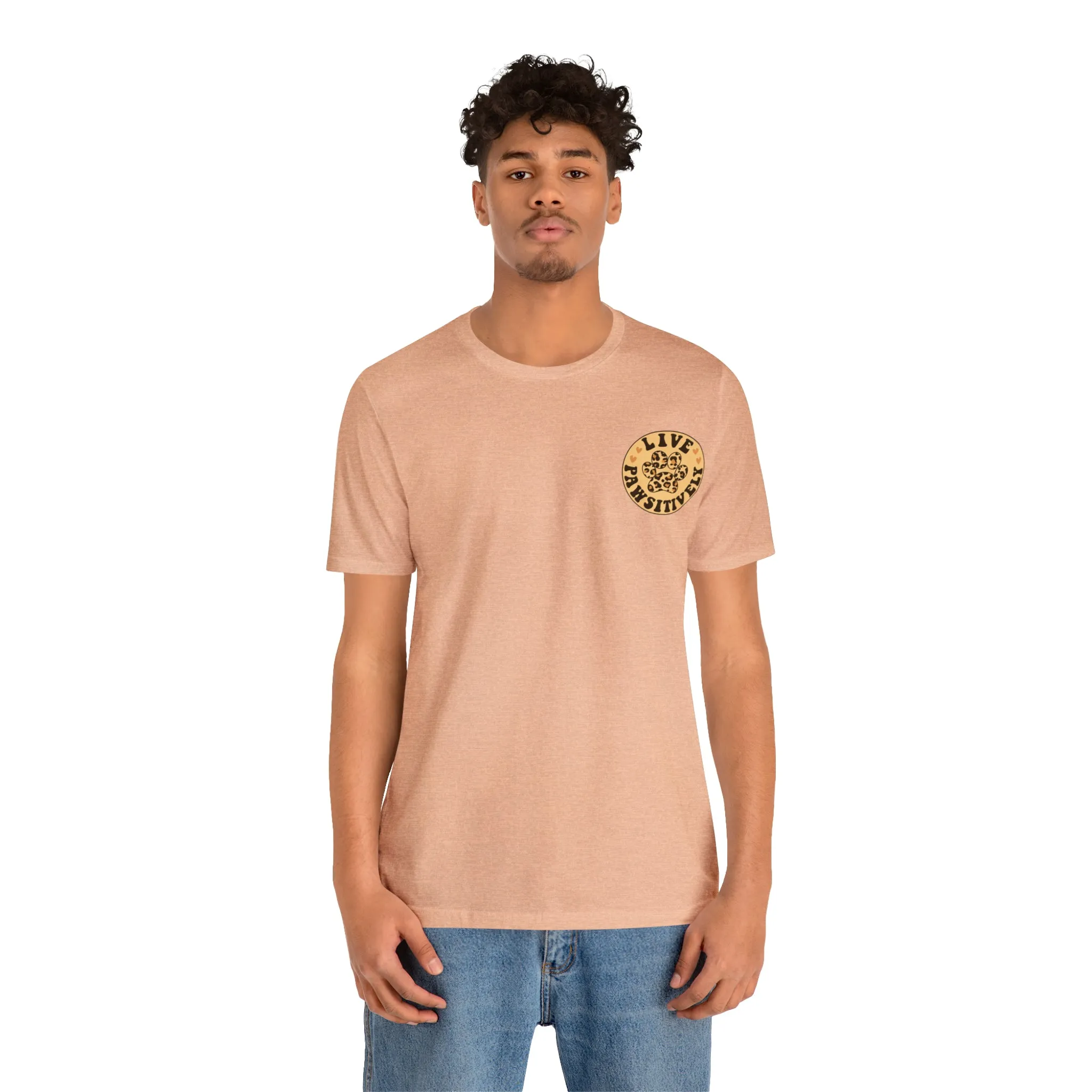 Live Pawsitively Groovy Tee
