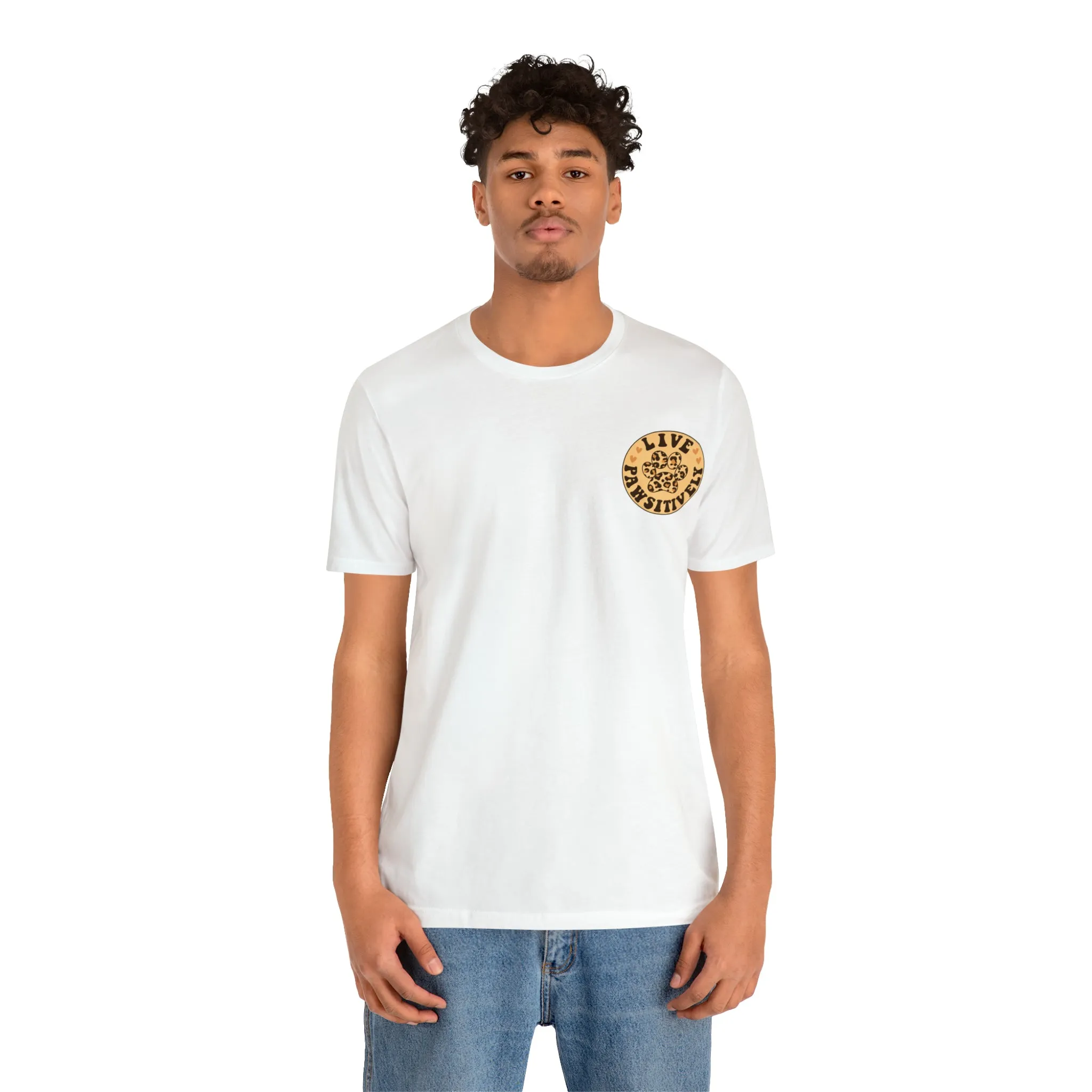 Live Pawsitively Groovy Tee