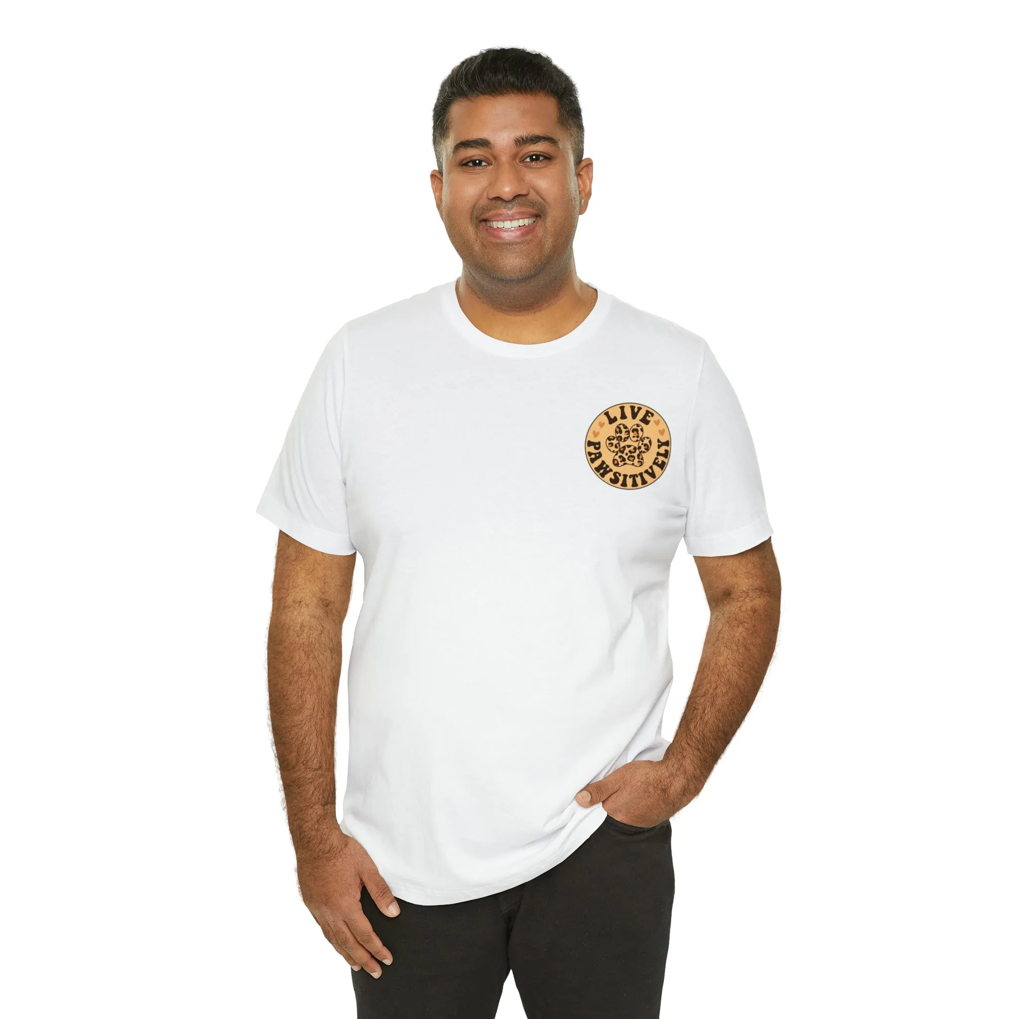Live Pawsitively Groovy Tee