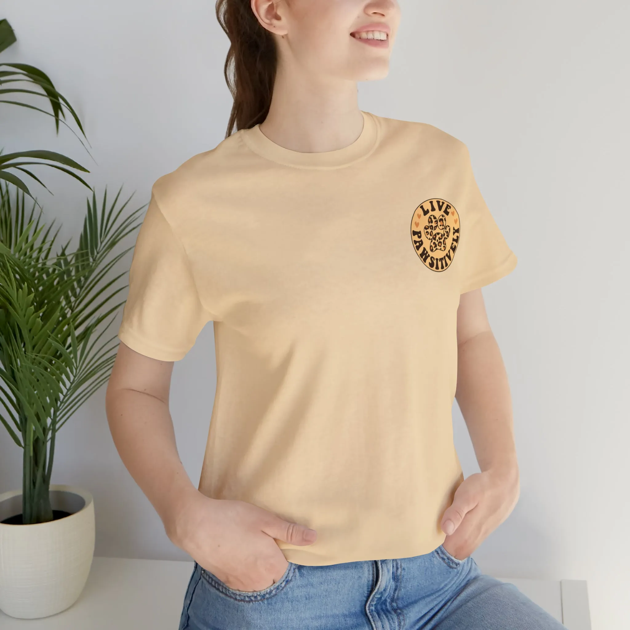 Live Pawsitively Groovy Tee