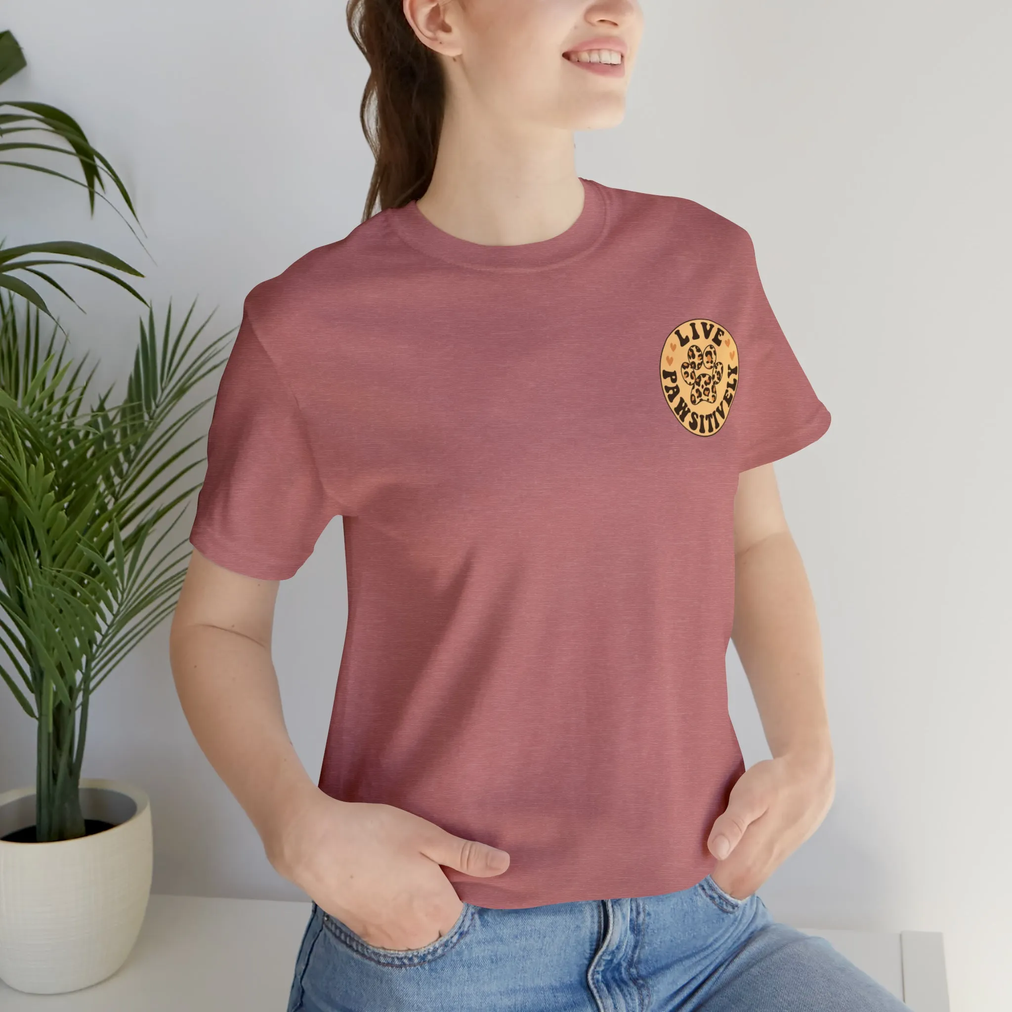 Live Pawsitively Groovy Tee