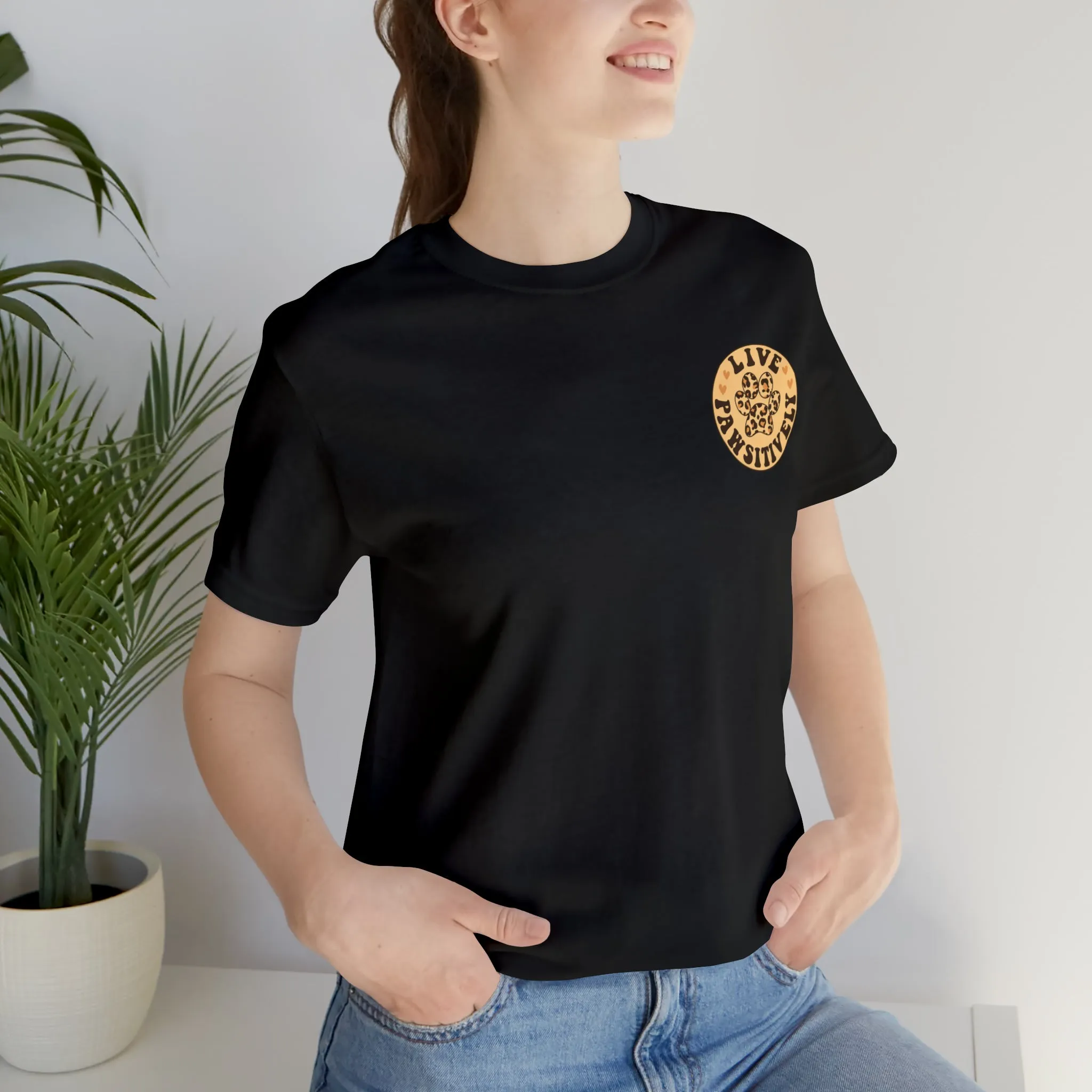 Live Pawsitively Groovy Tee
