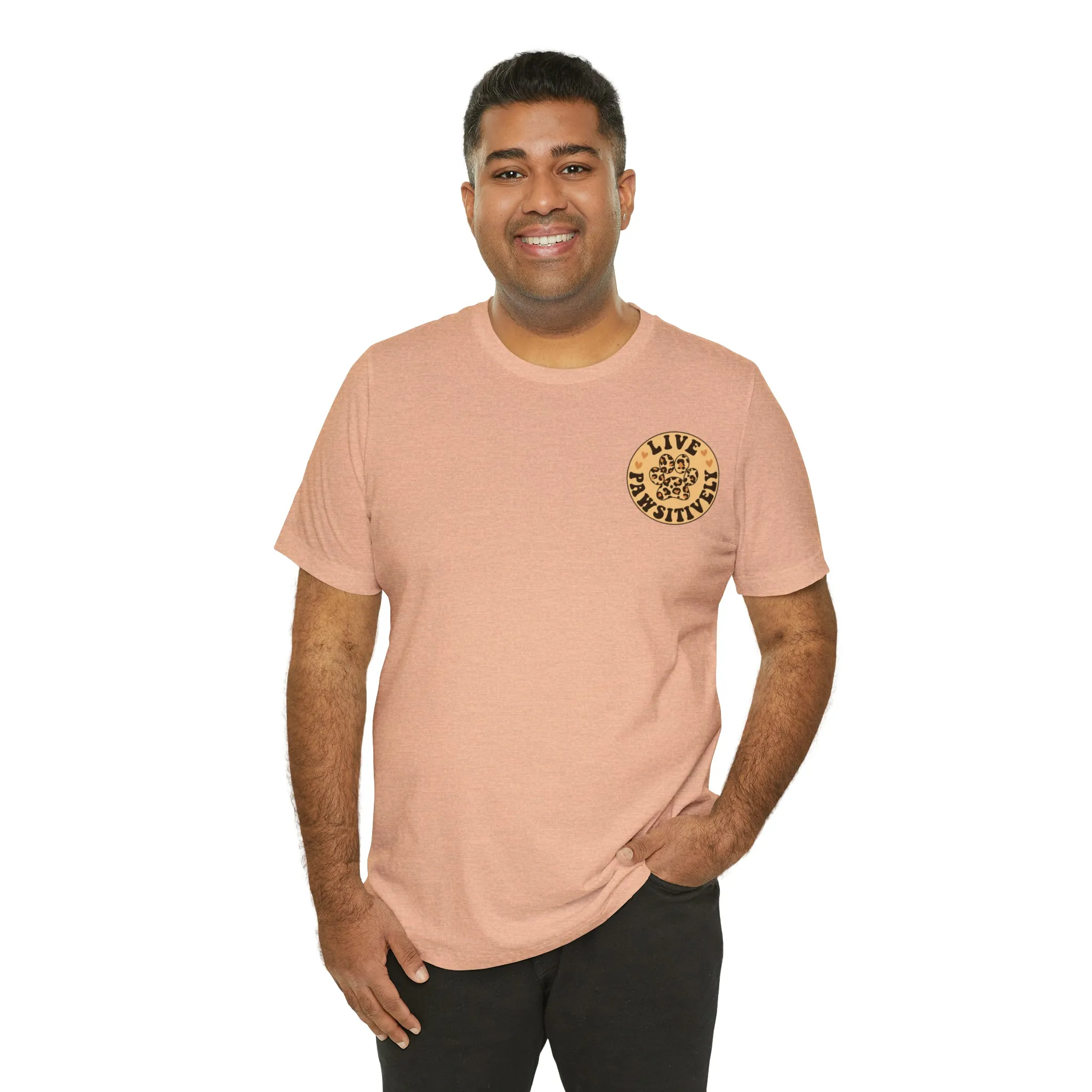 Live Pawsitively Groovy Tee