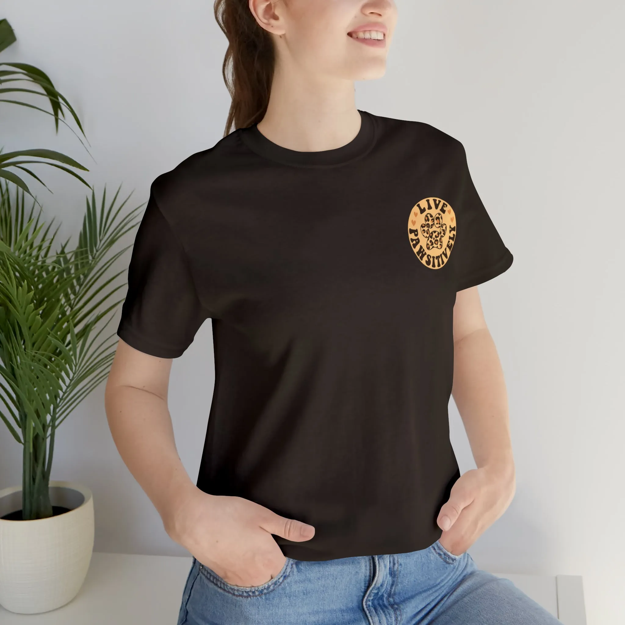 Live Pawsitively Groovy Tee