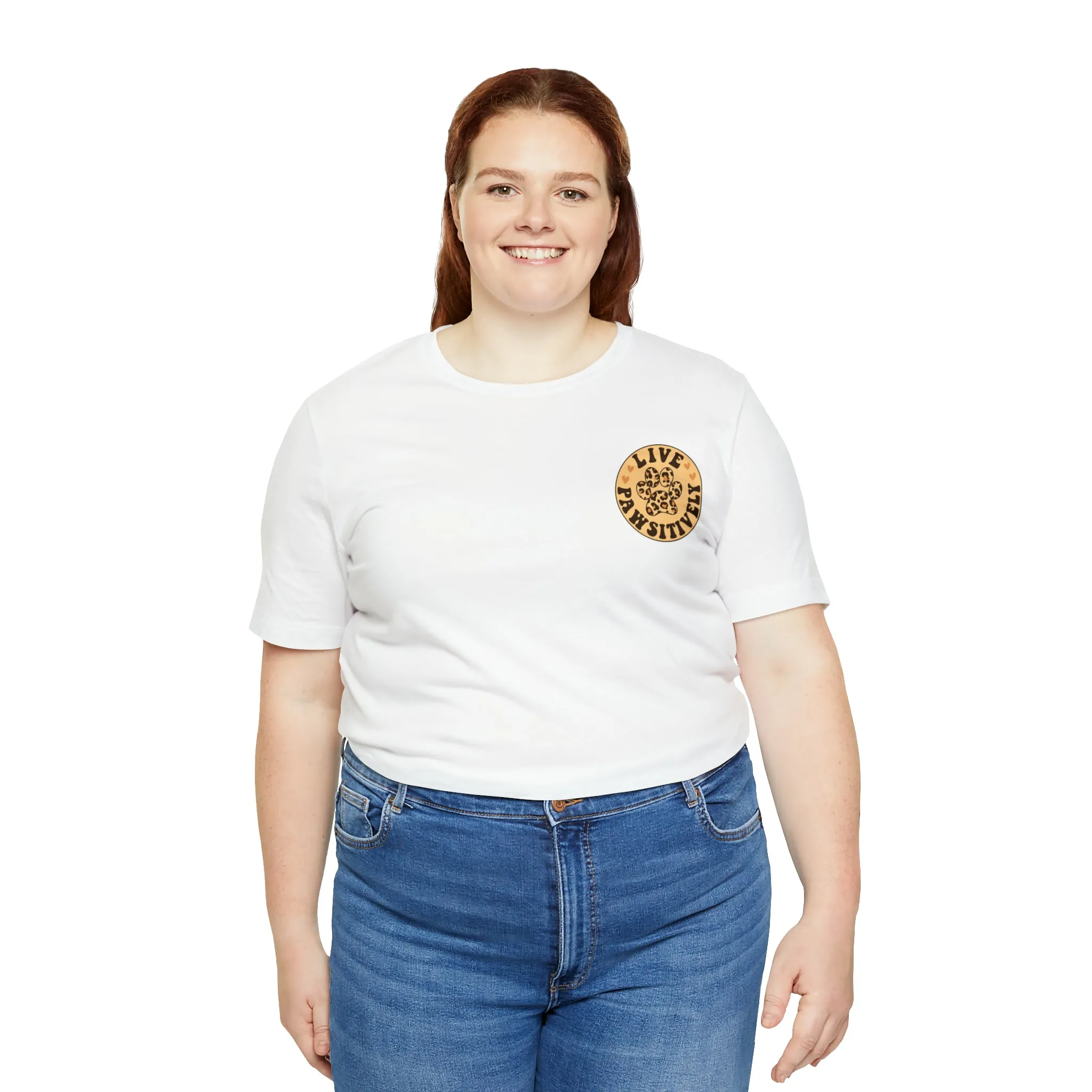 Live Pawsitively Groovy Tee
