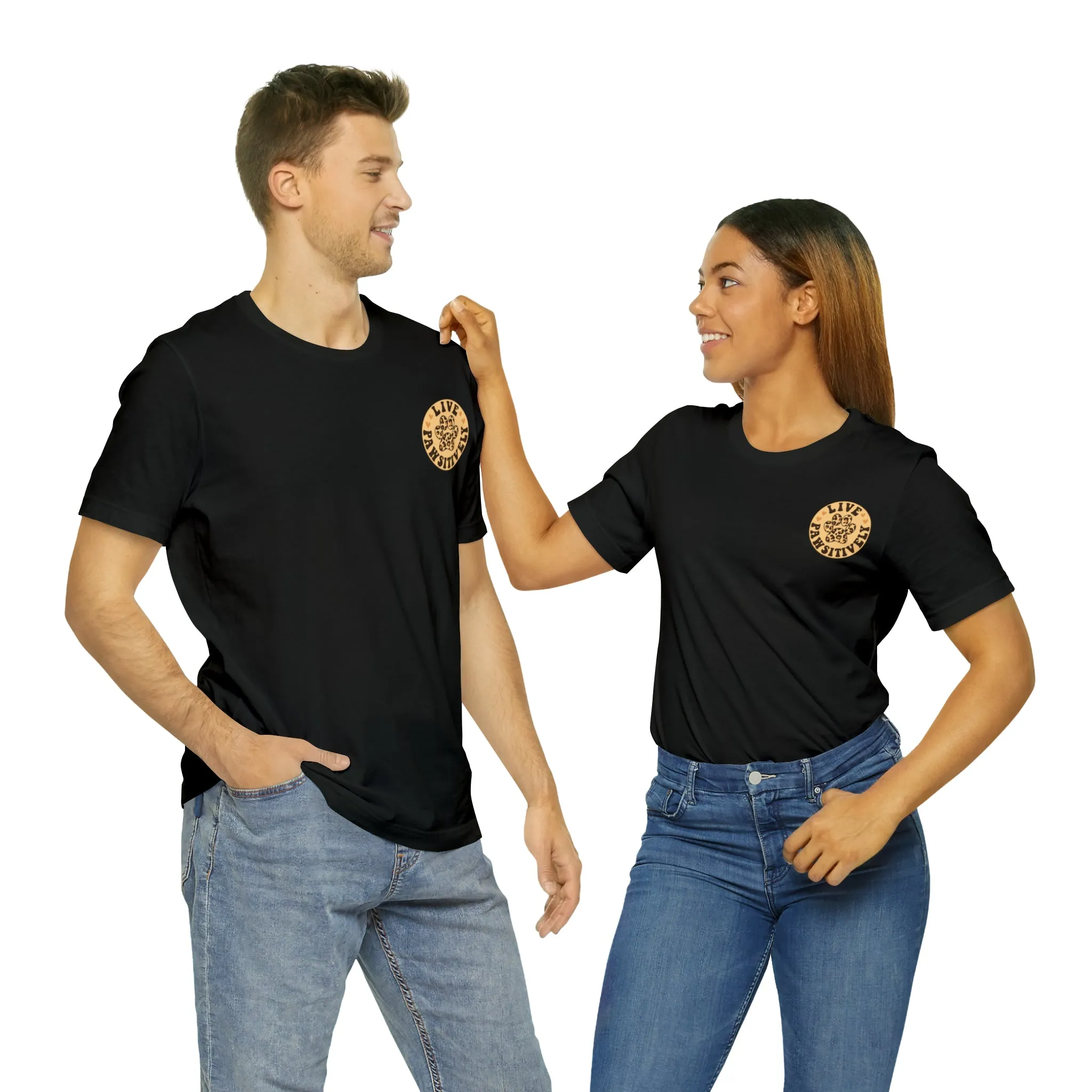 Live Pawsitively Groovy Tee