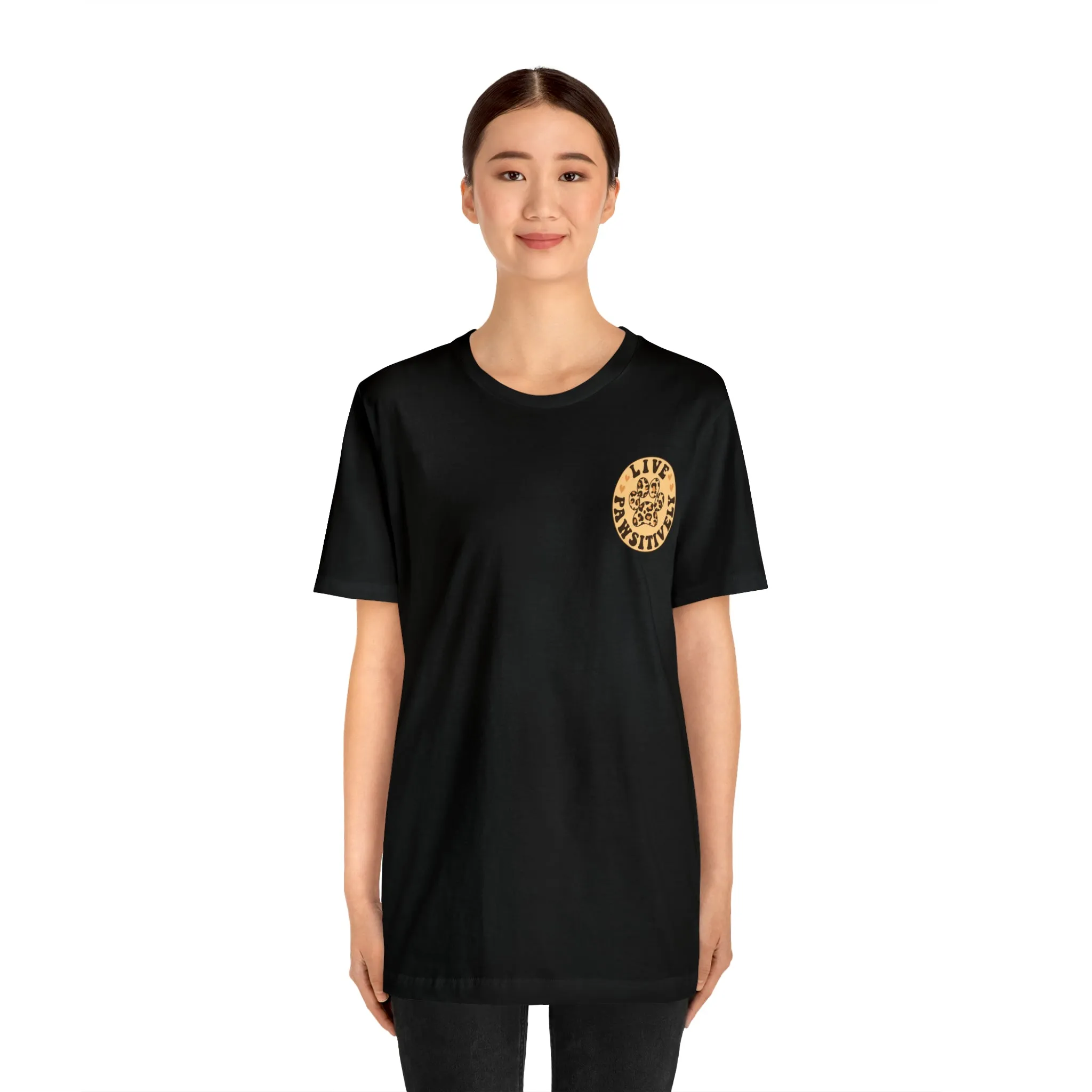 Live Pawsitively Groovy Tee