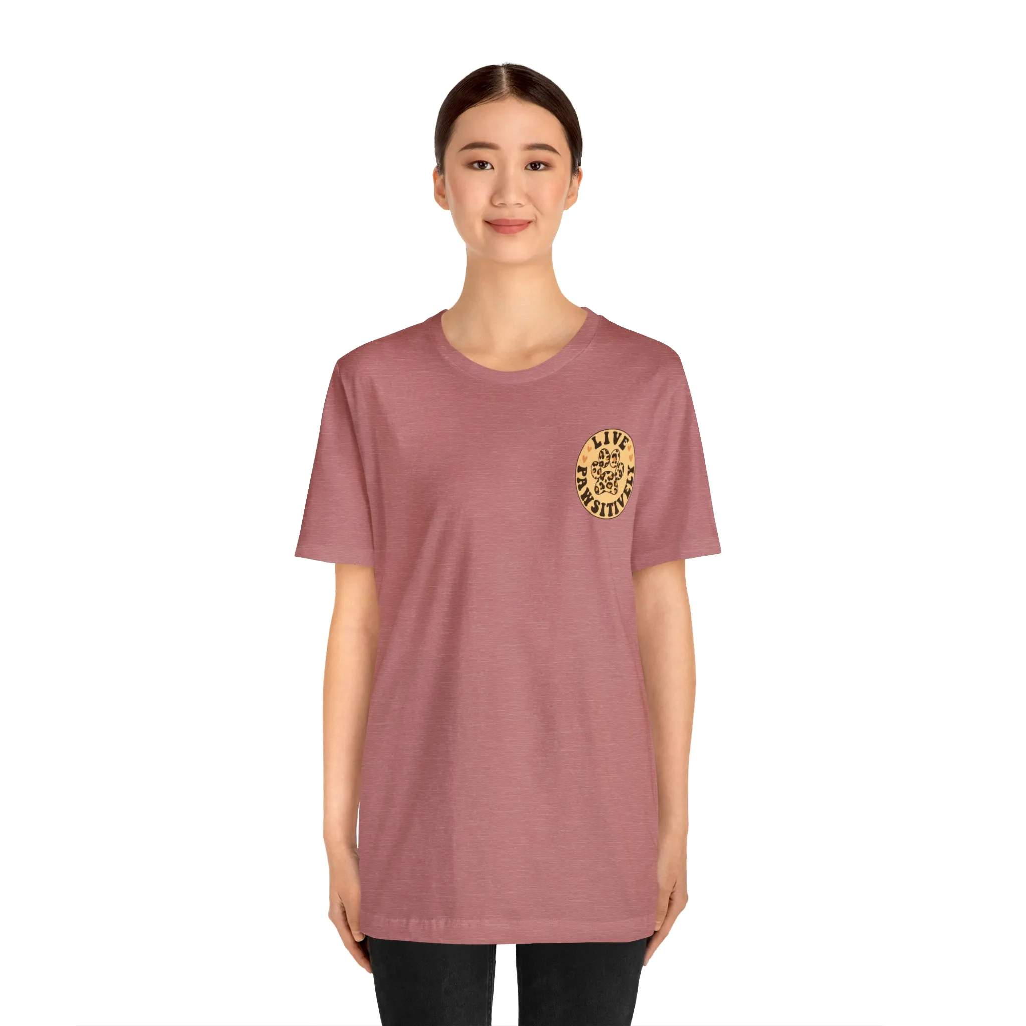 Live Pawsitively Groovy Tee