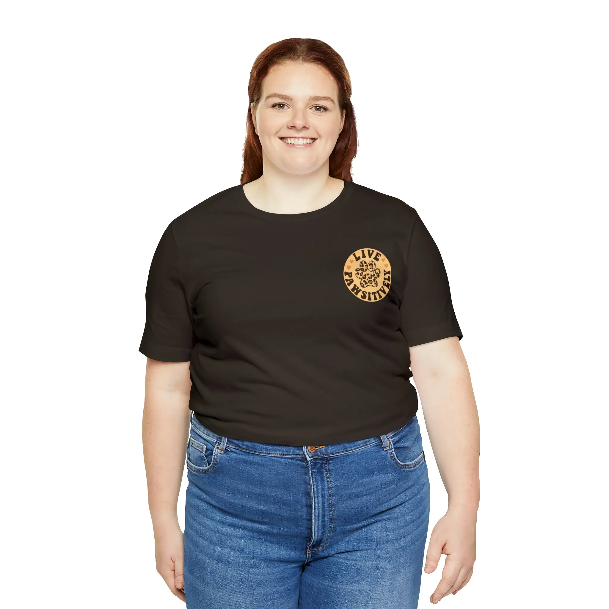 Live Pawsitively Groovy Tee
