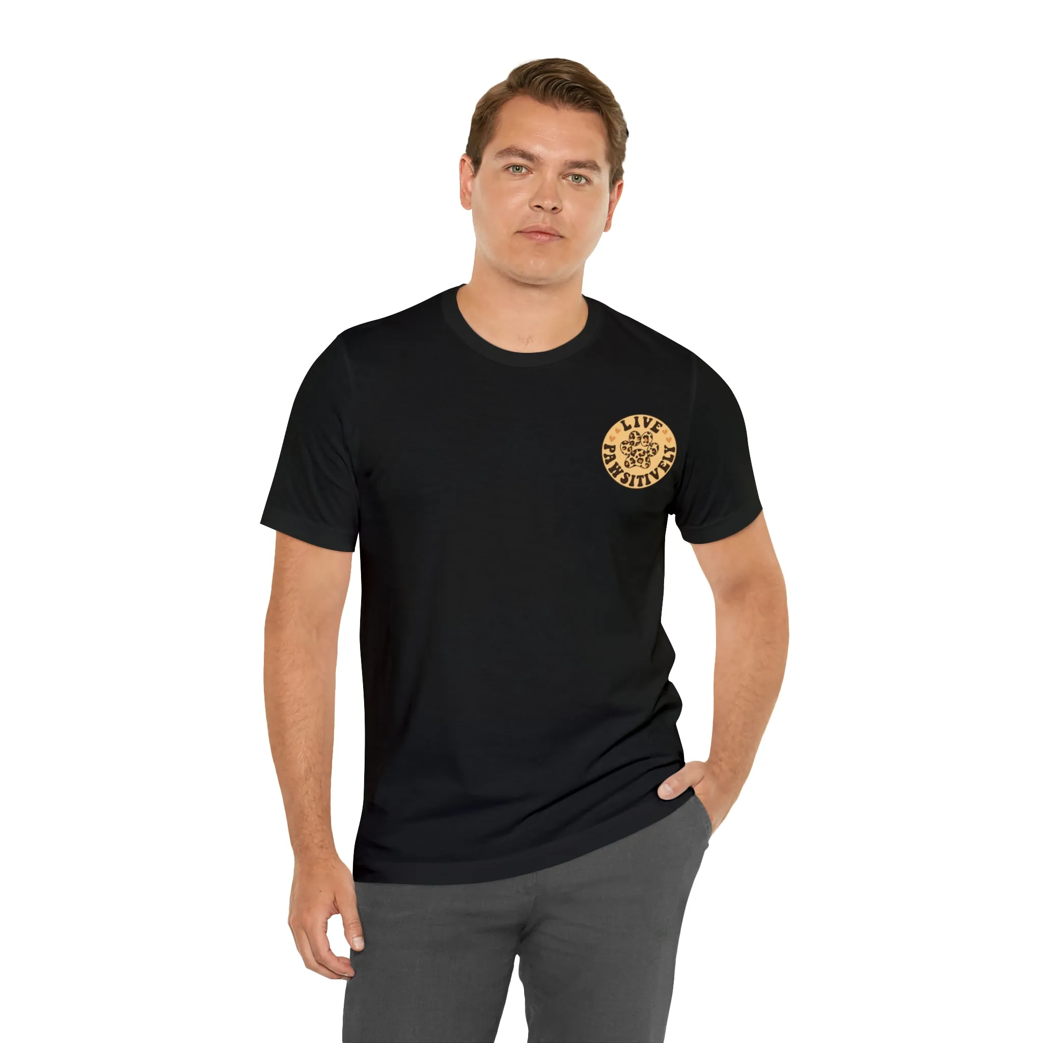 Live Pawsitively Groovy Tee