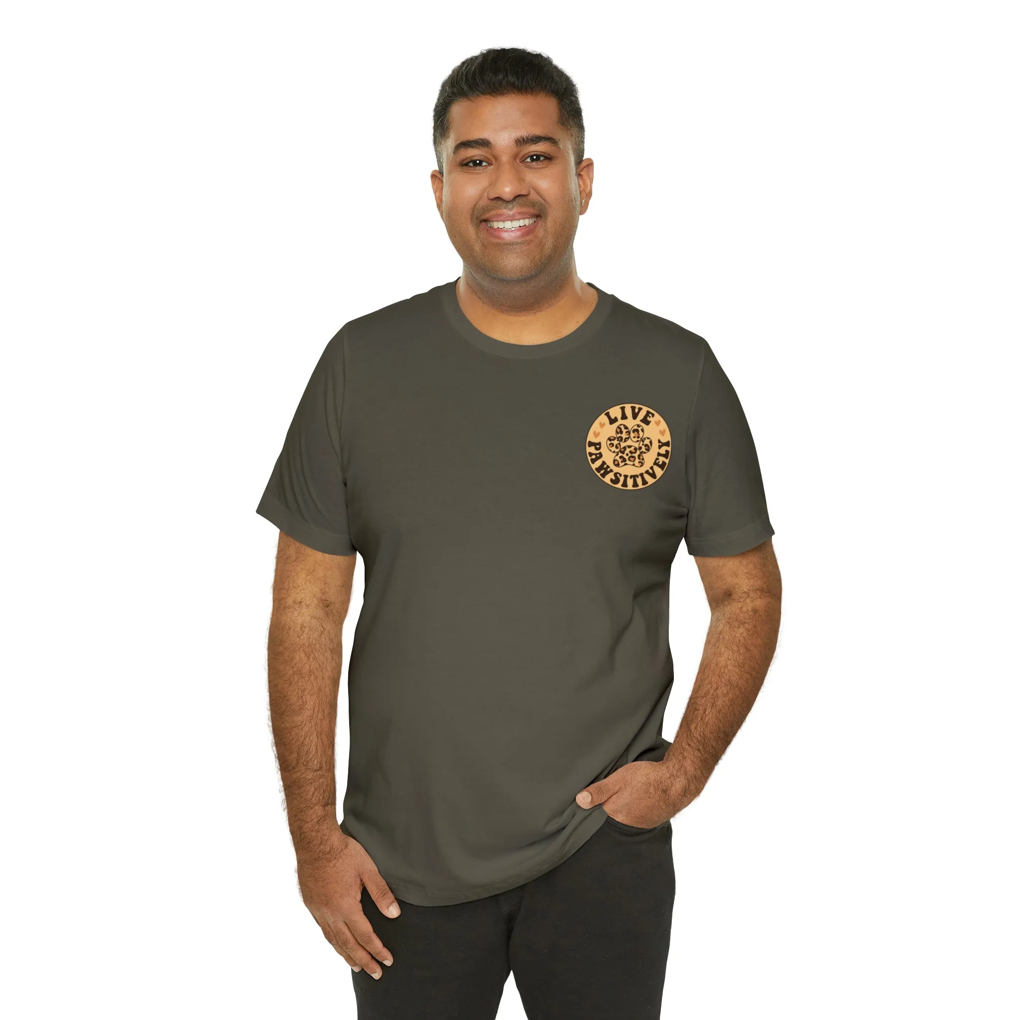 Live Pawsitively Groovy Tee
