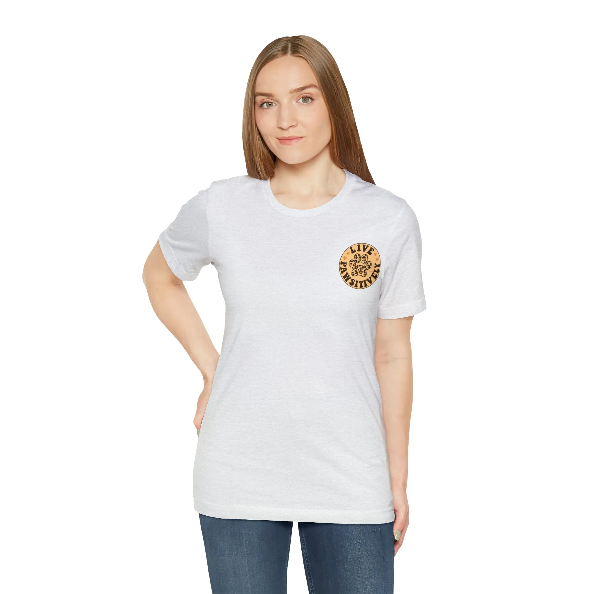 Live Pawsitively Groovy Tee