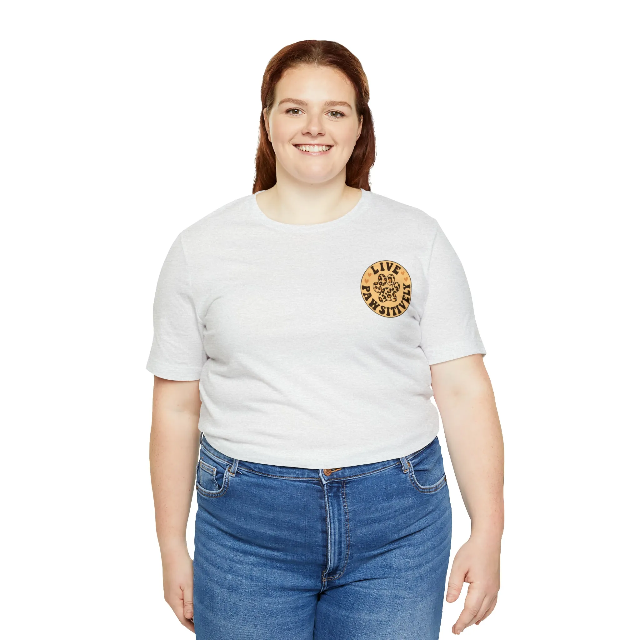 Live Pawsitively Groovy Tee