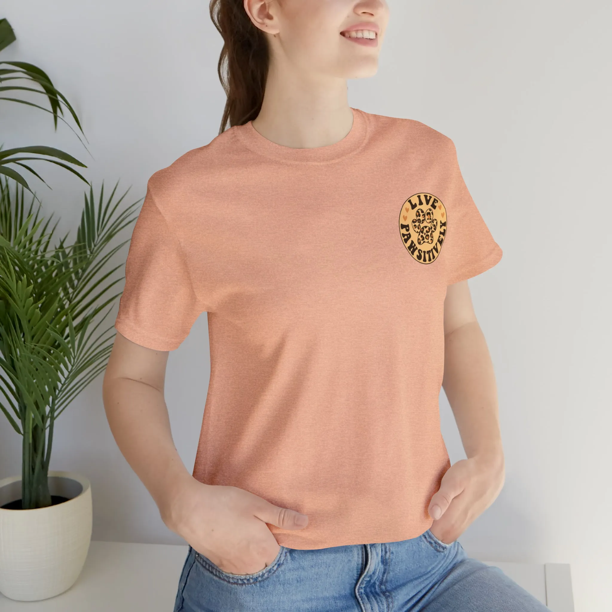 Live Pawsitively Groovy Tee