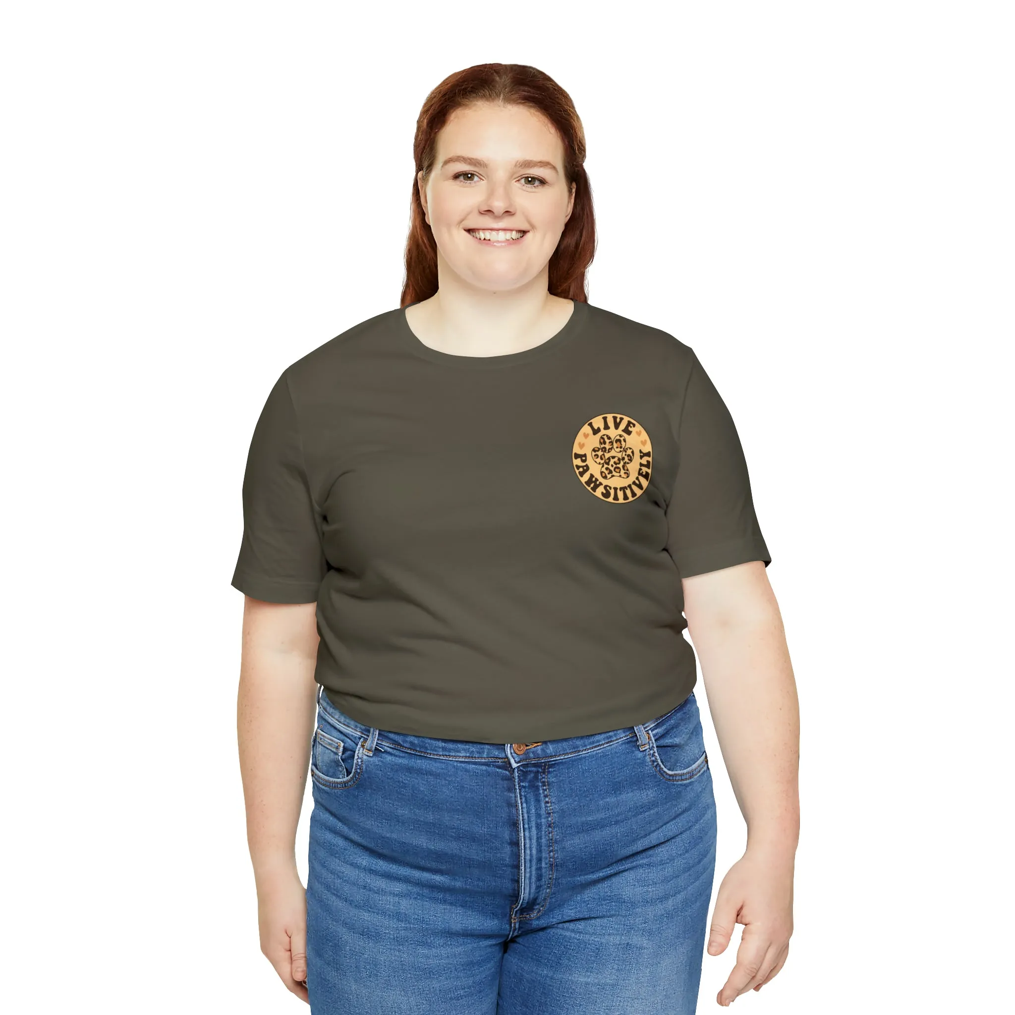 Live Pawsitively Groovy Tee