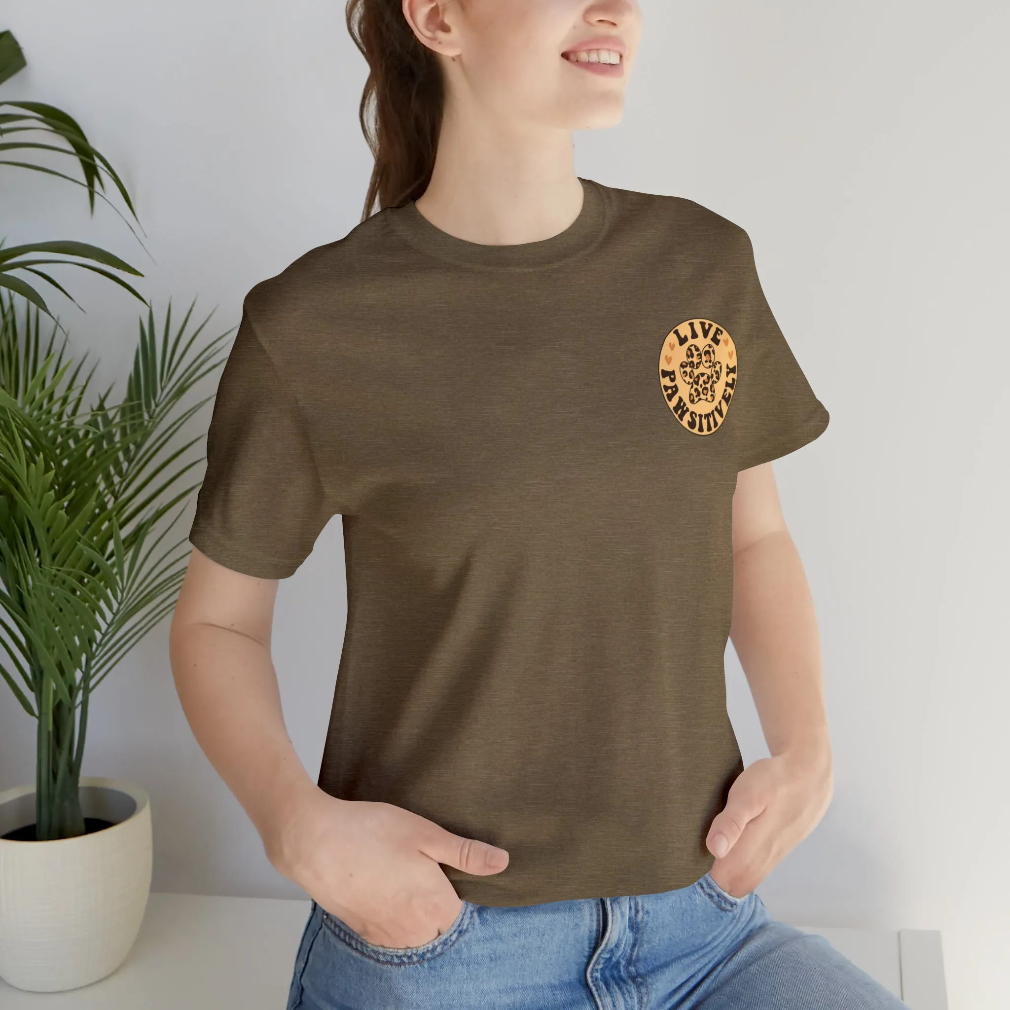 Live Pawsitively Groovy Tee