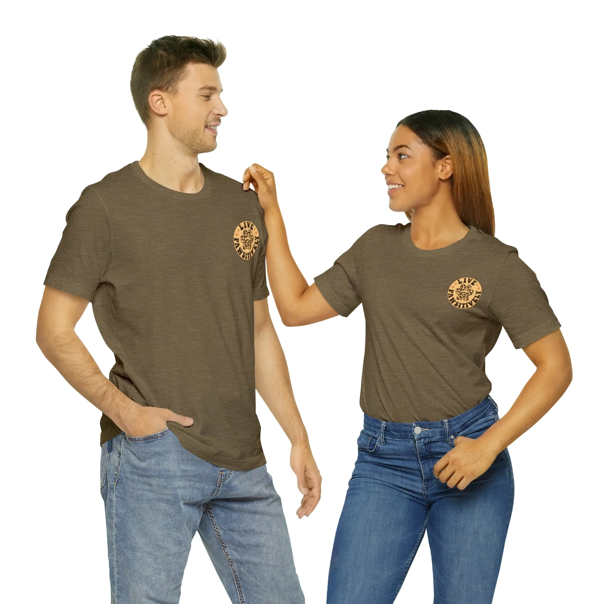 Live Pawsitively Groovy Tee