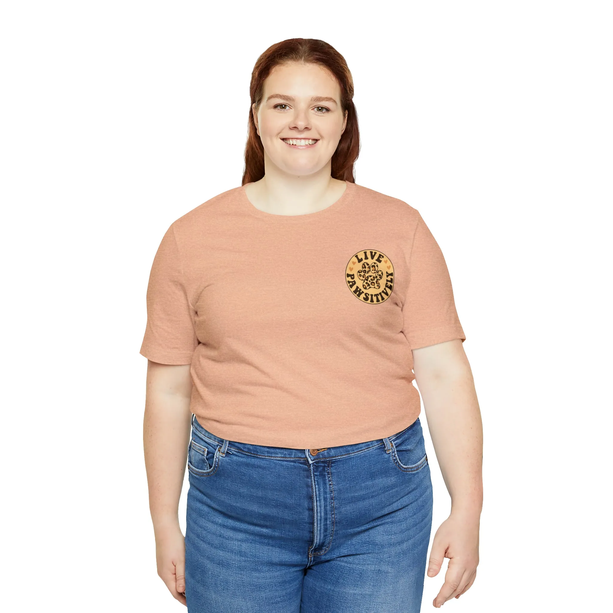 Live Pawsitively Groovy Tee