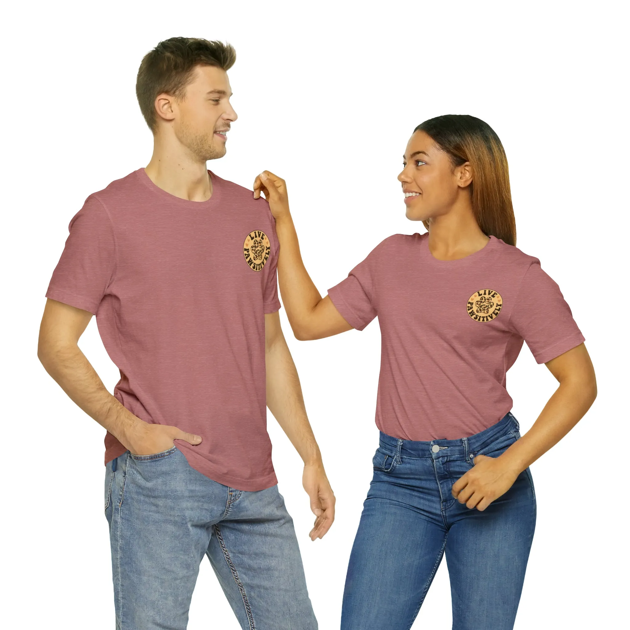 Live Pawsitively Groovy Tee