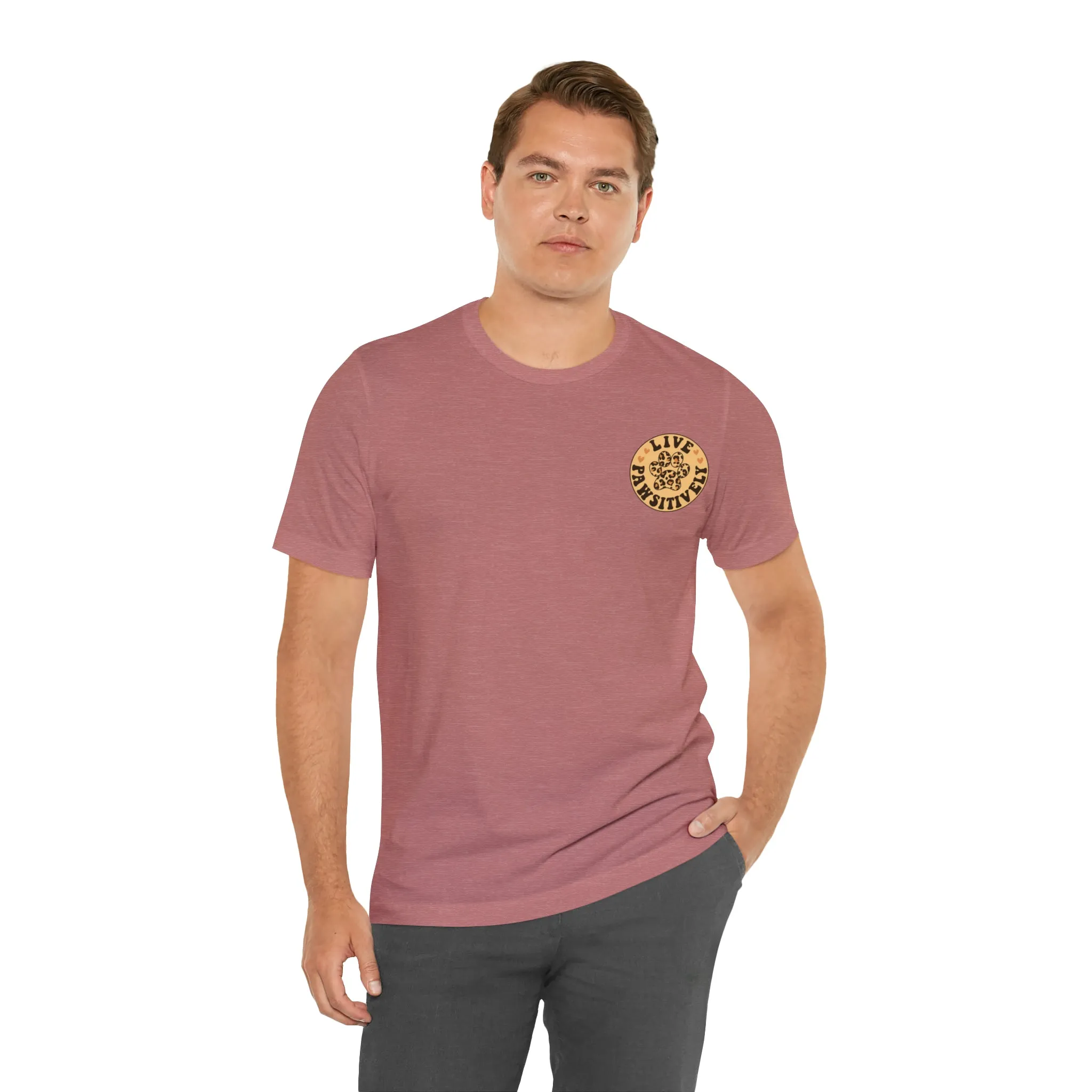 Live Pawsitively Groovy Tee