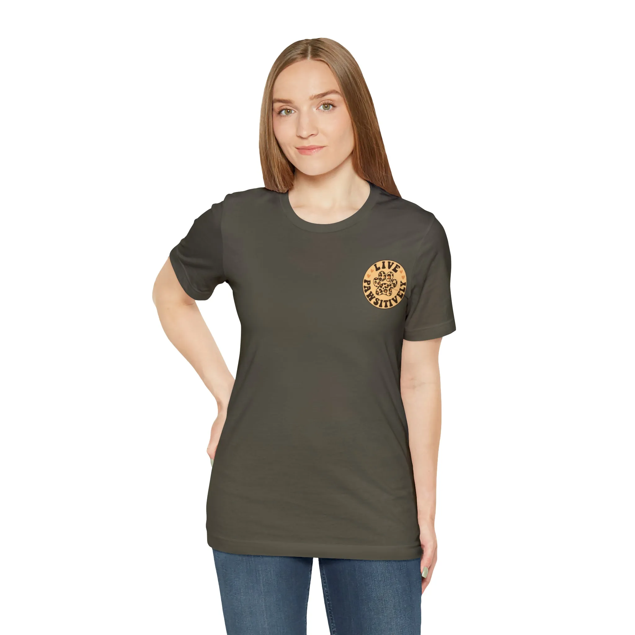 Live Pawsitively Groovy Tee