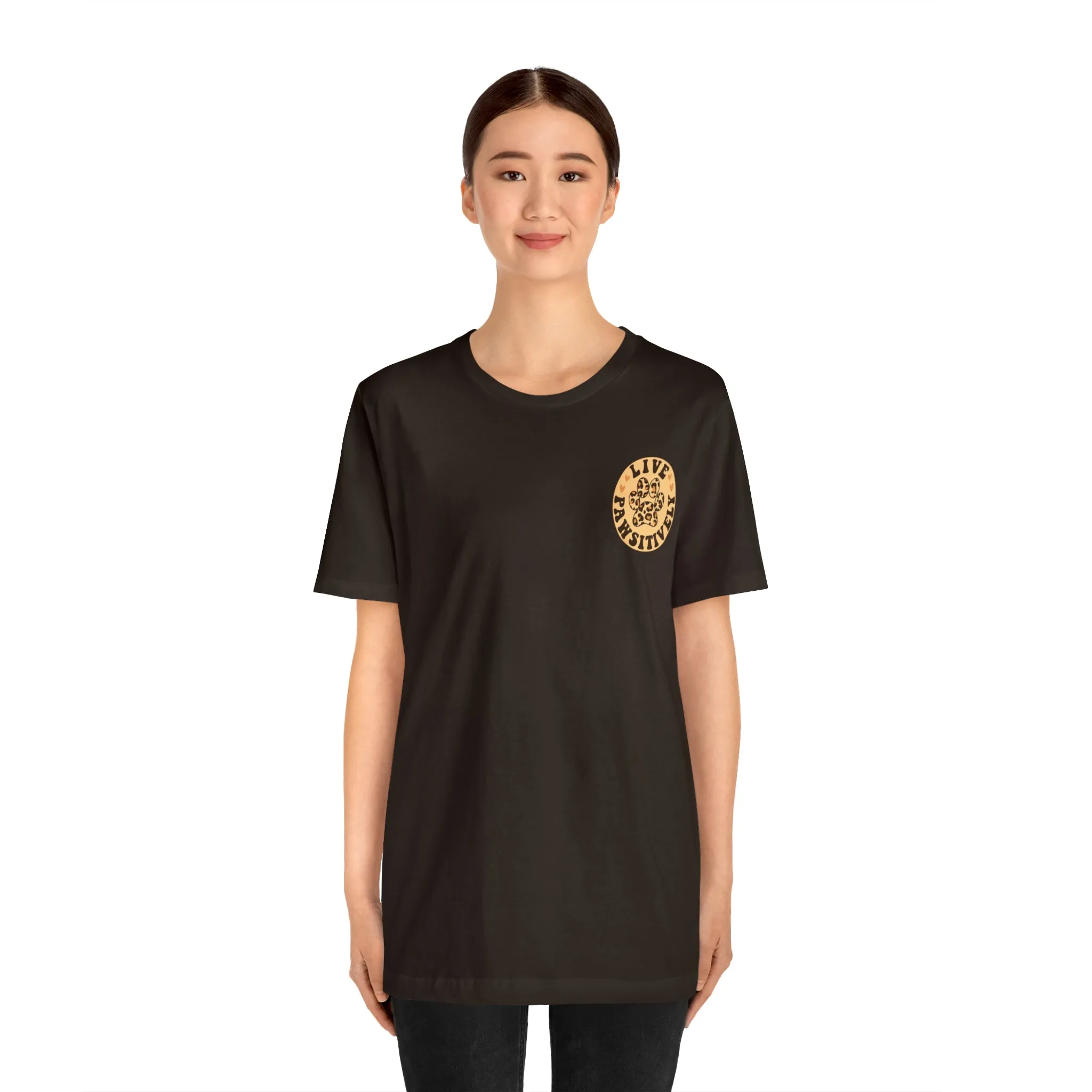 Live Pawsitively Groovy Tee