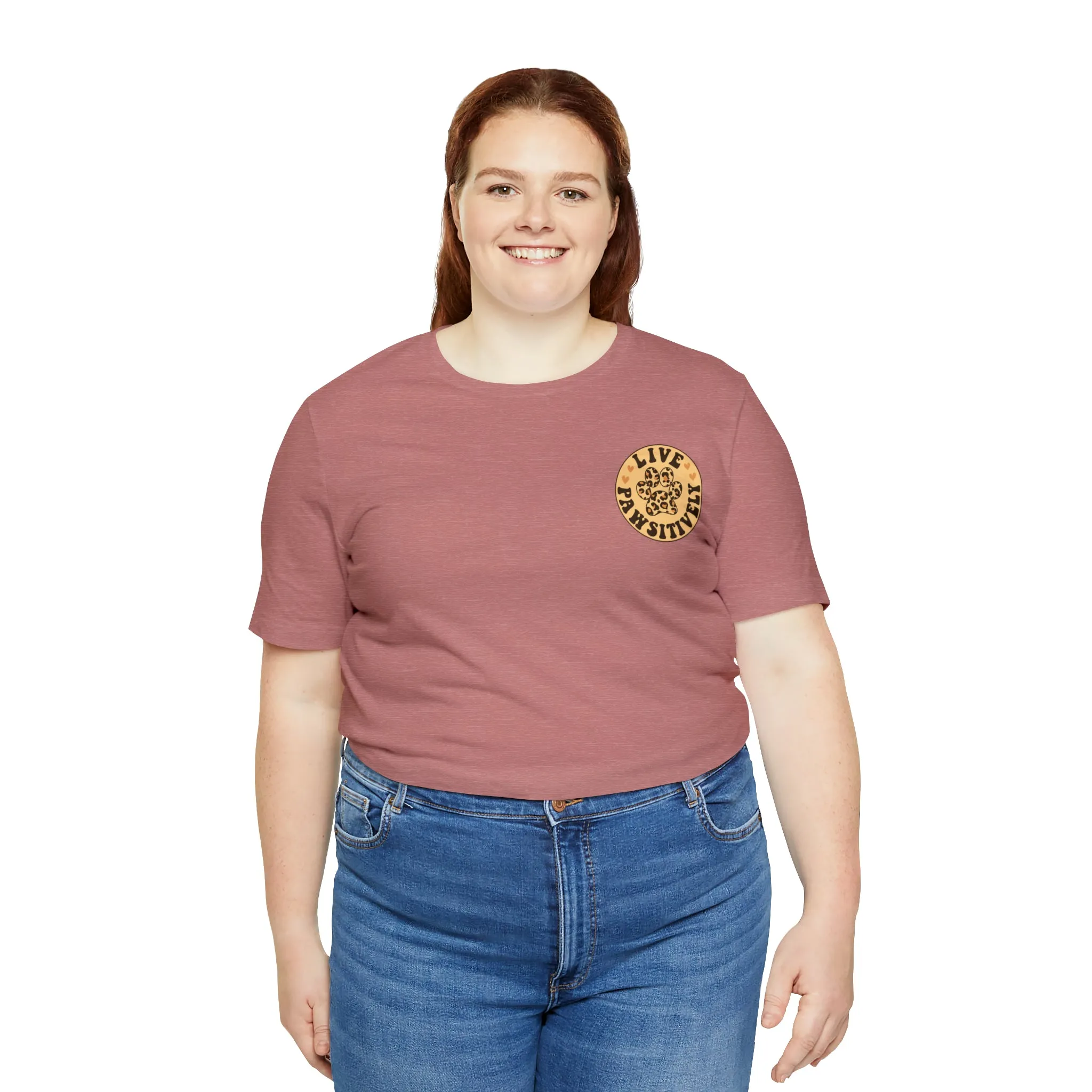 Live Pawsitively Groovy Tee