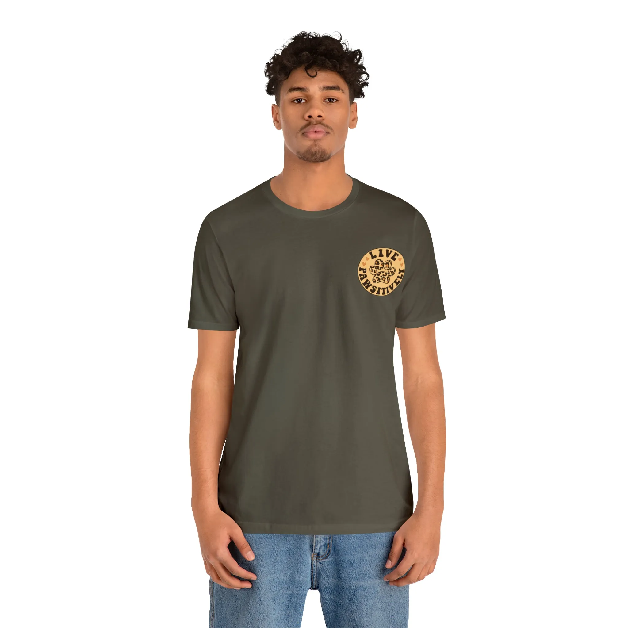 Live Pawsitively Groovy Tee