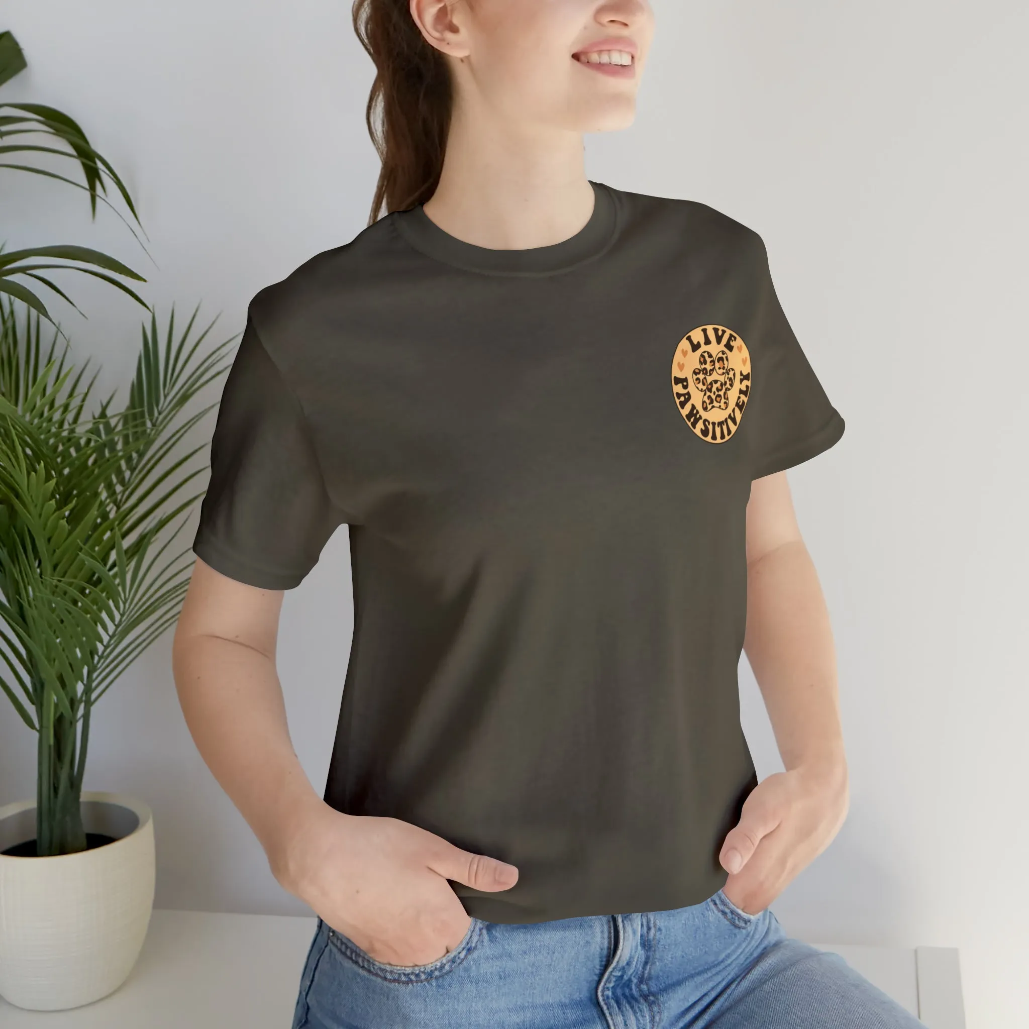 Live Pawsitively Groovy Tee