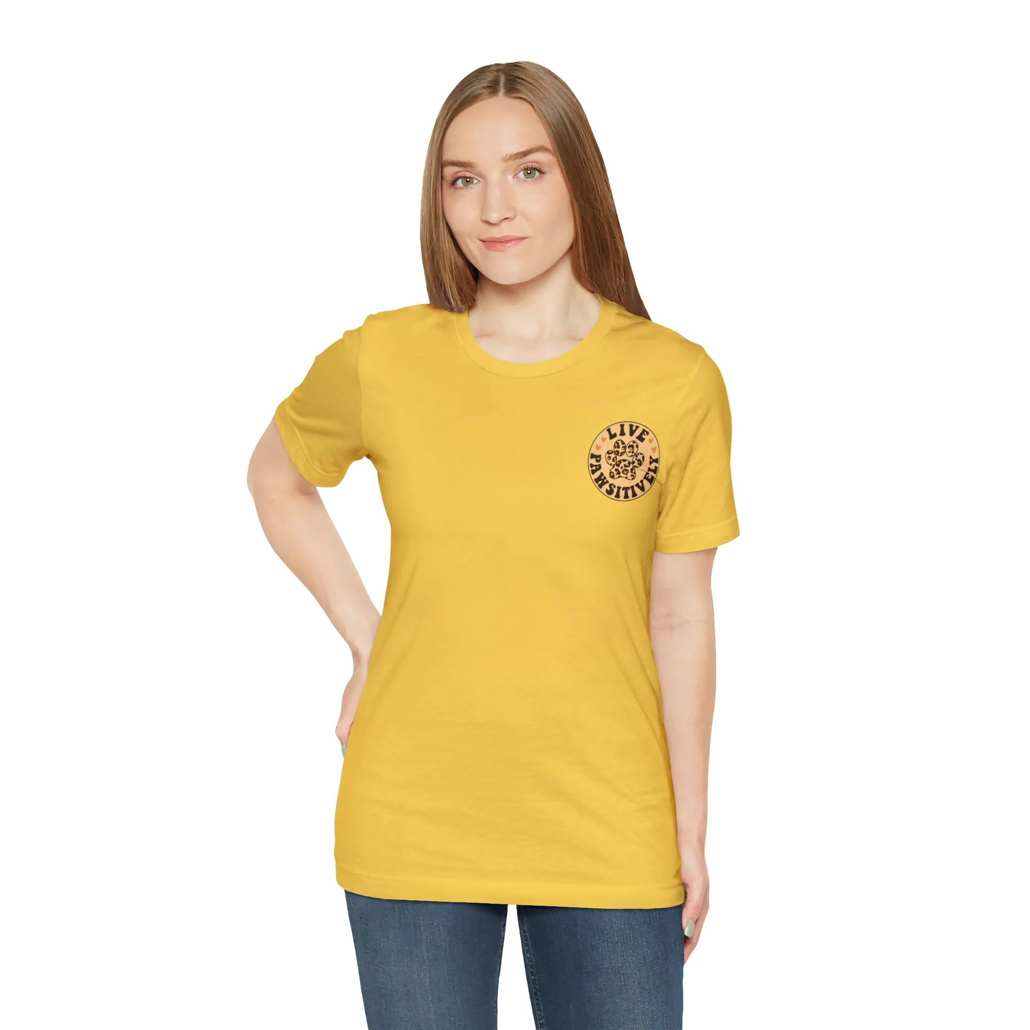 Live Pawsitively Groovy Tee