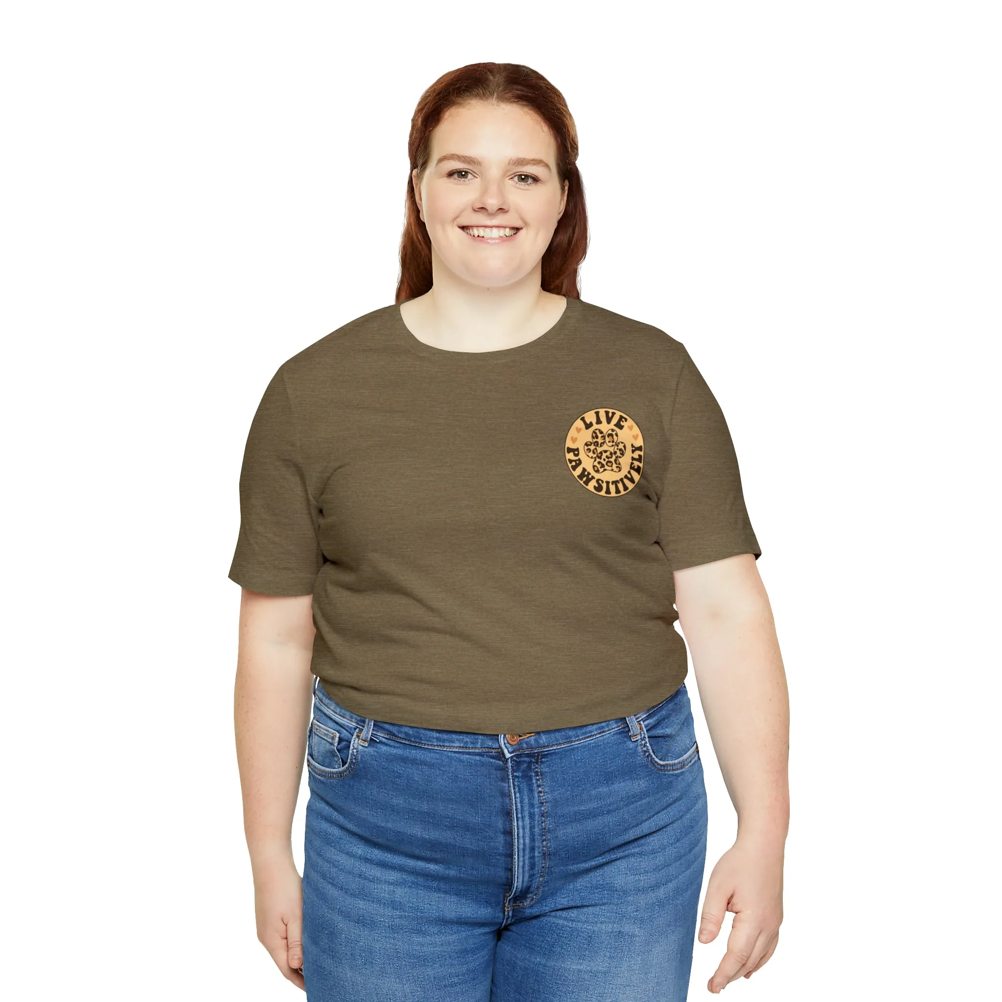 Live Pawsitively Groovy Tee
