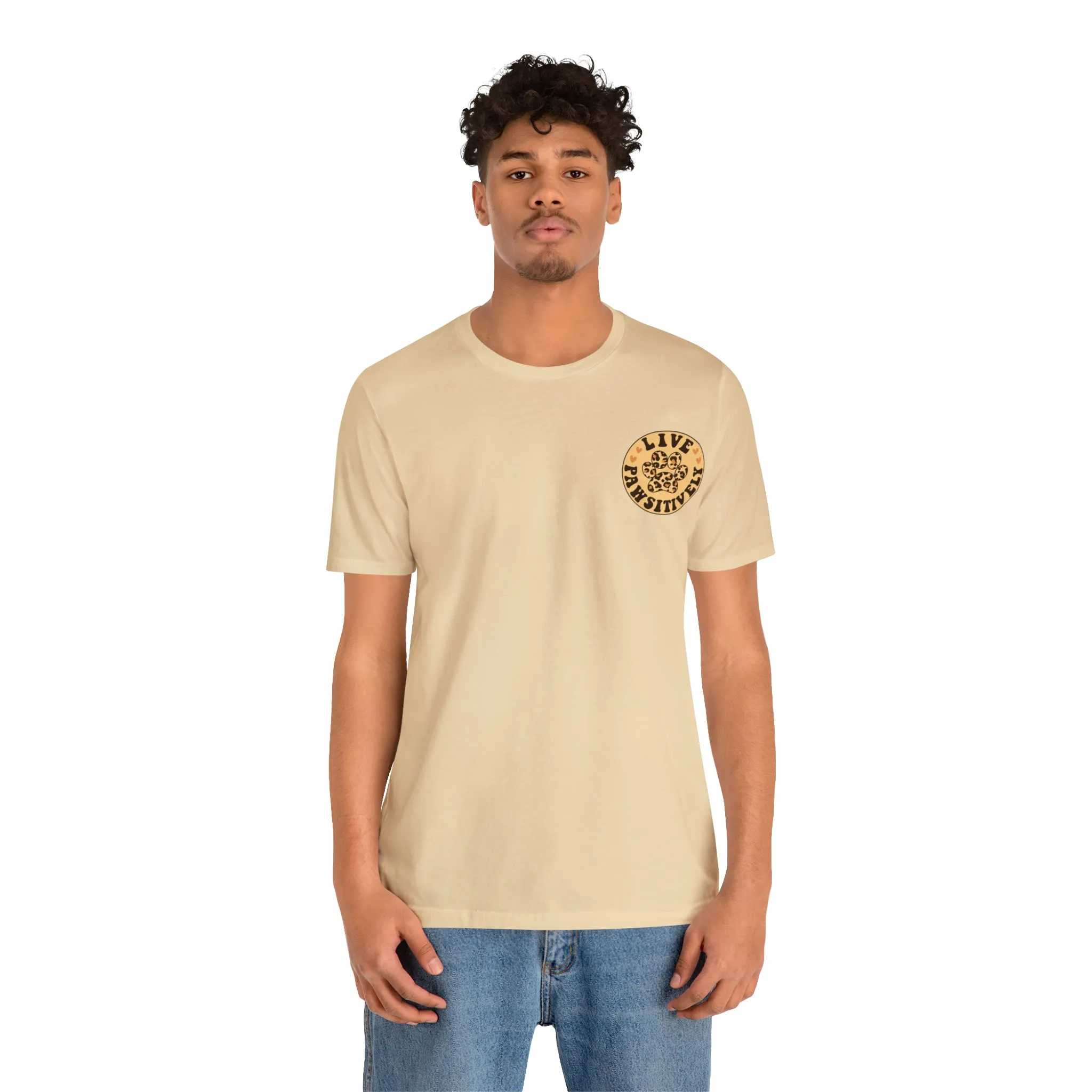 Live Pawsitively Groovy Tee