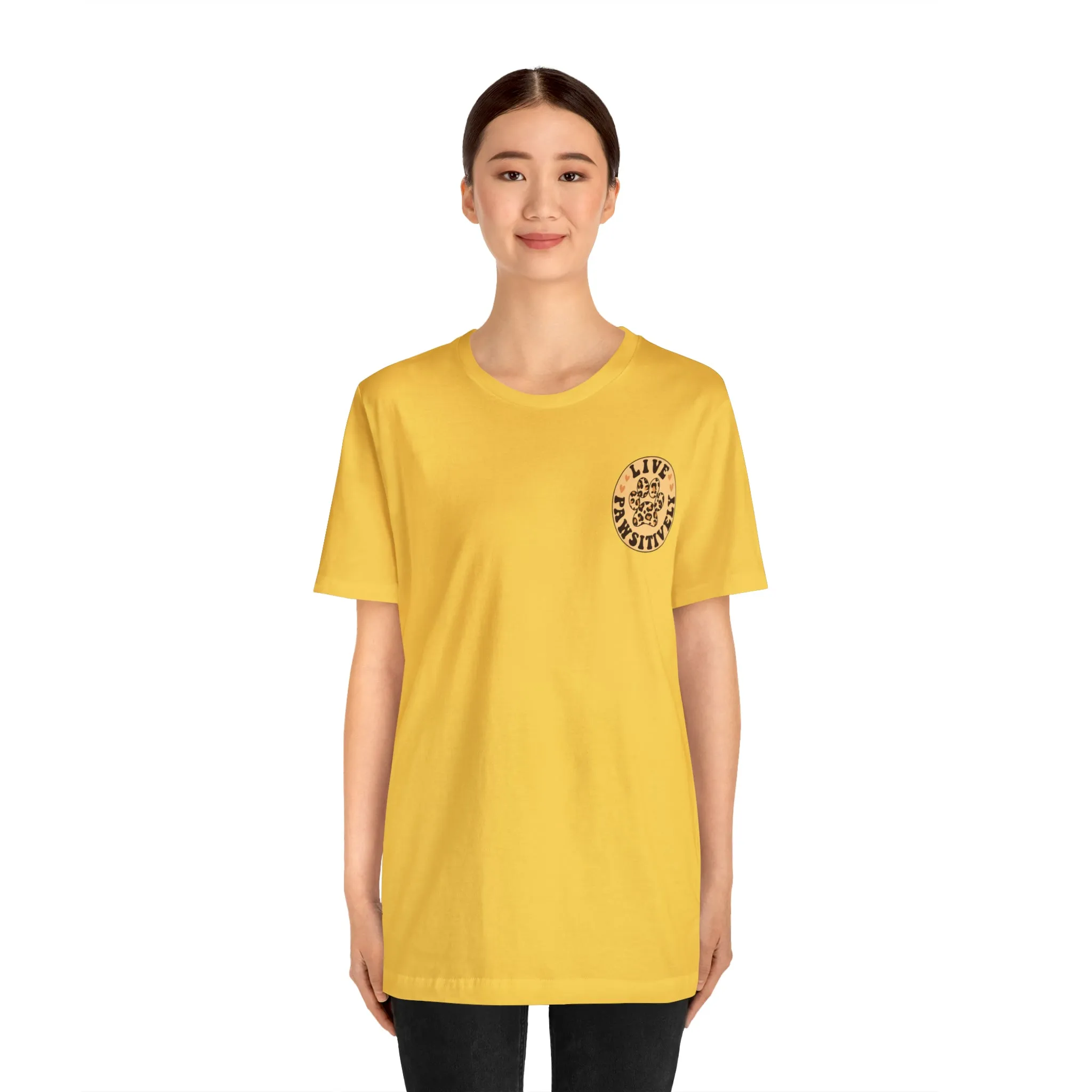 Live Pawsitively Groovy Tee