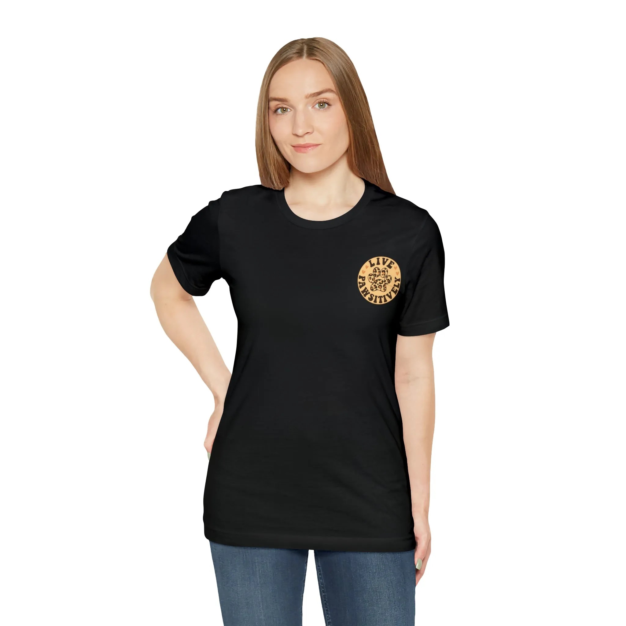 Live Pawsitively Groovy Tee