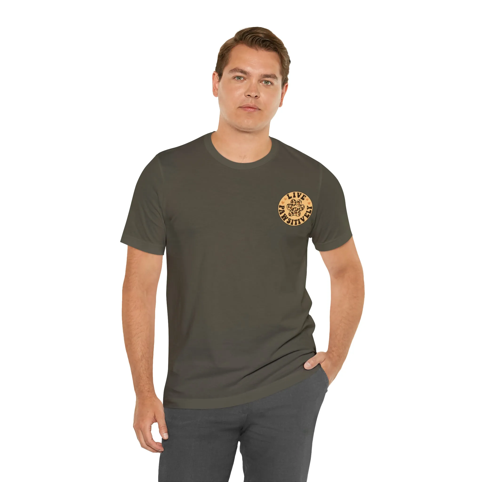 Live Pawsitively Groovy Tee