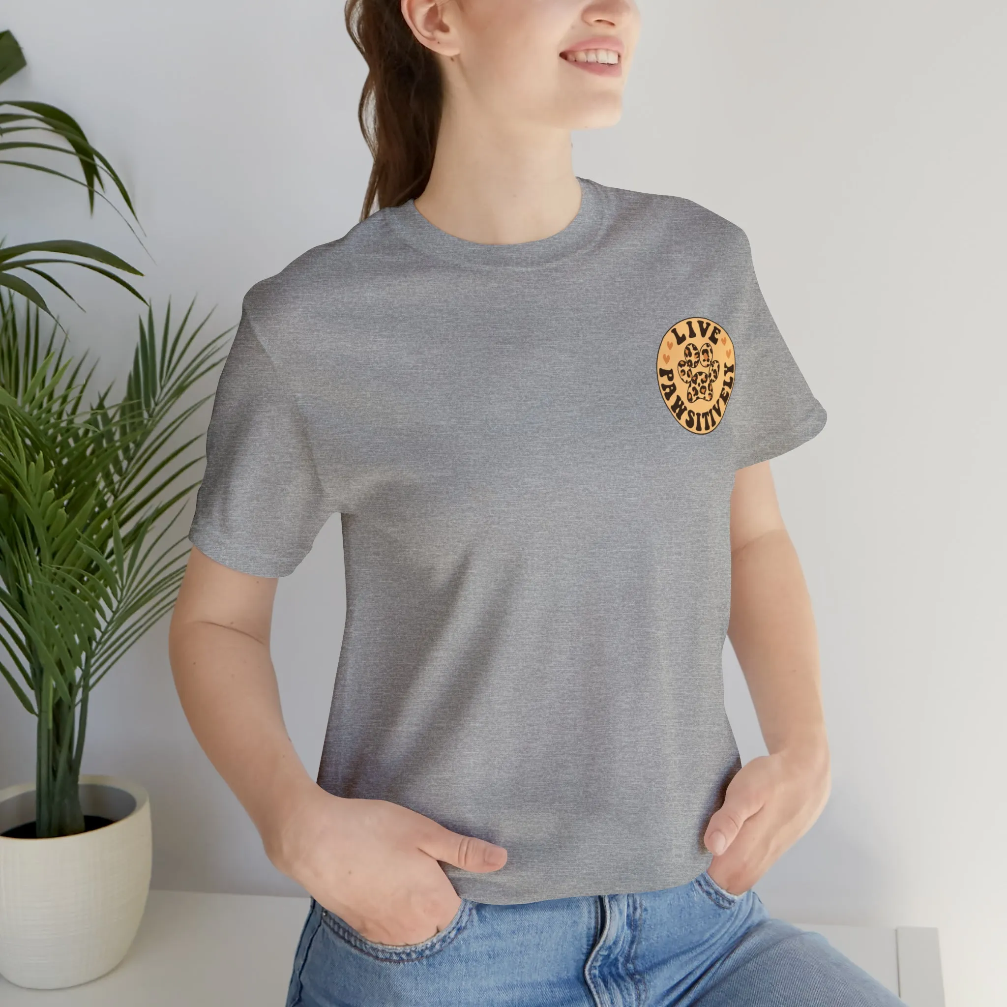 Live Pawsitively Groovy Tee