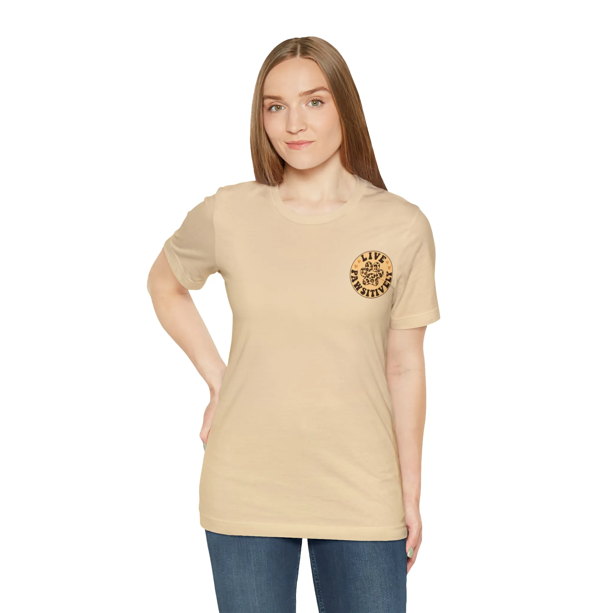 Live Pawsitively Groovy Tee
