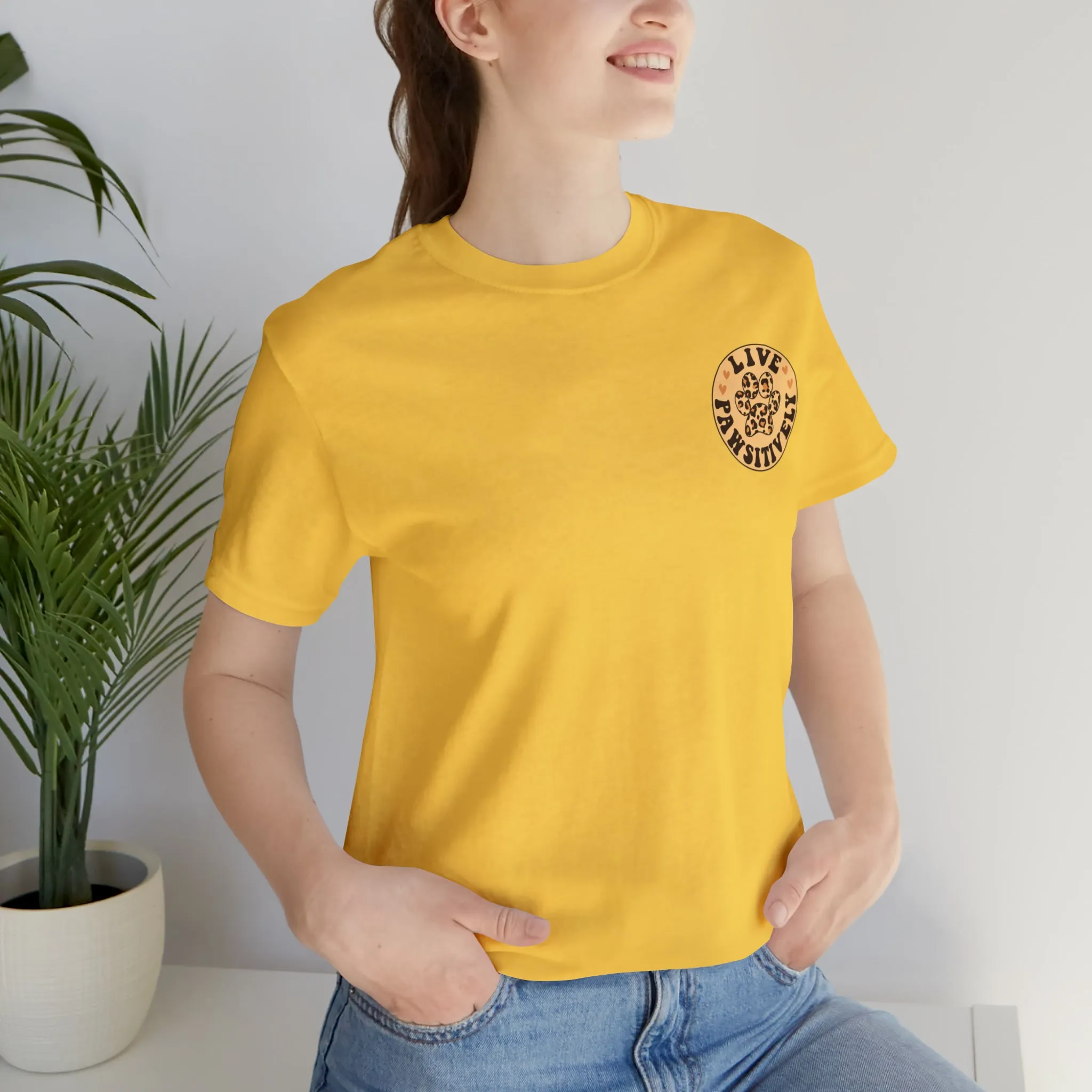 Live Pawsitively Groovy Tee