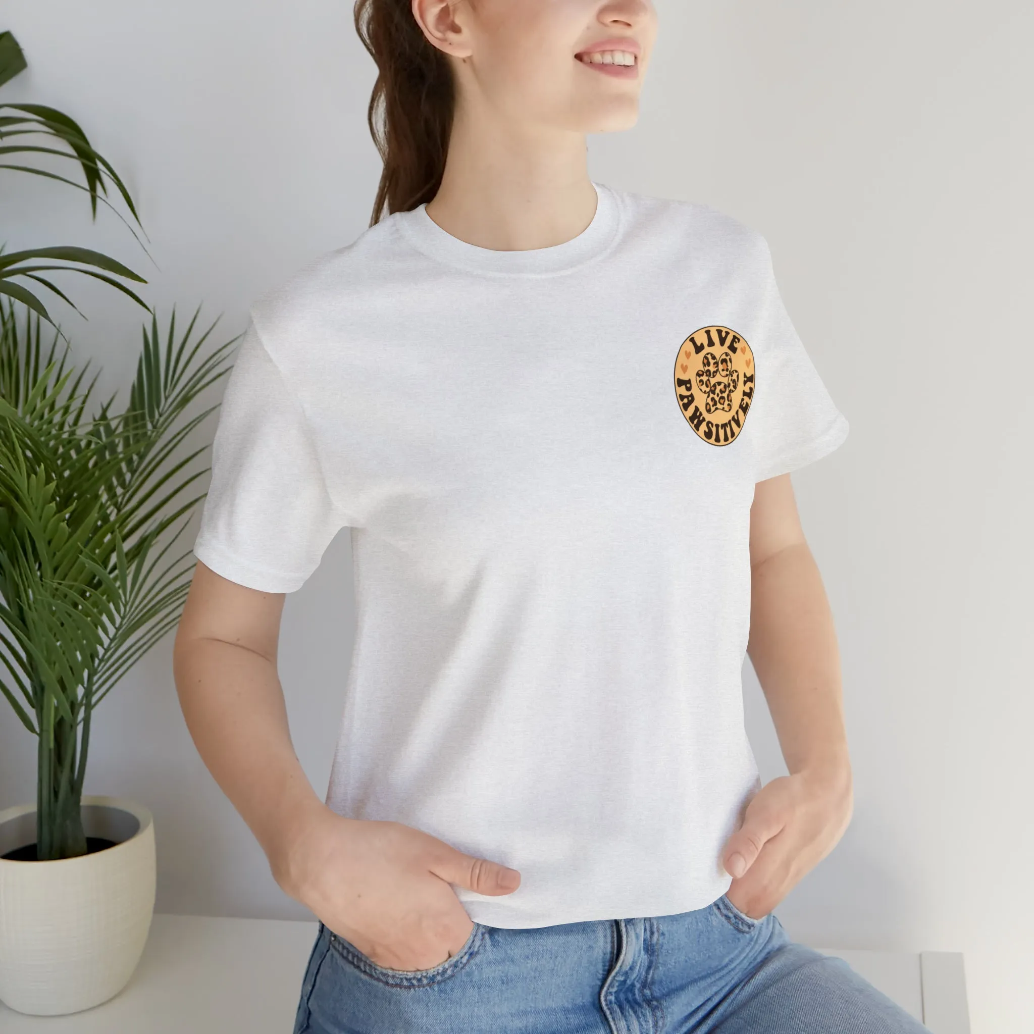 Live Pawsitively Groovy Tee