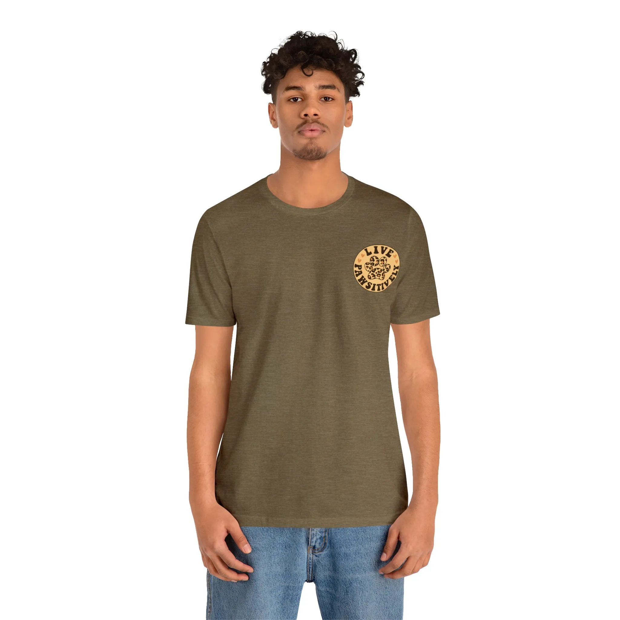 Live Pawsitively Groovy Tee