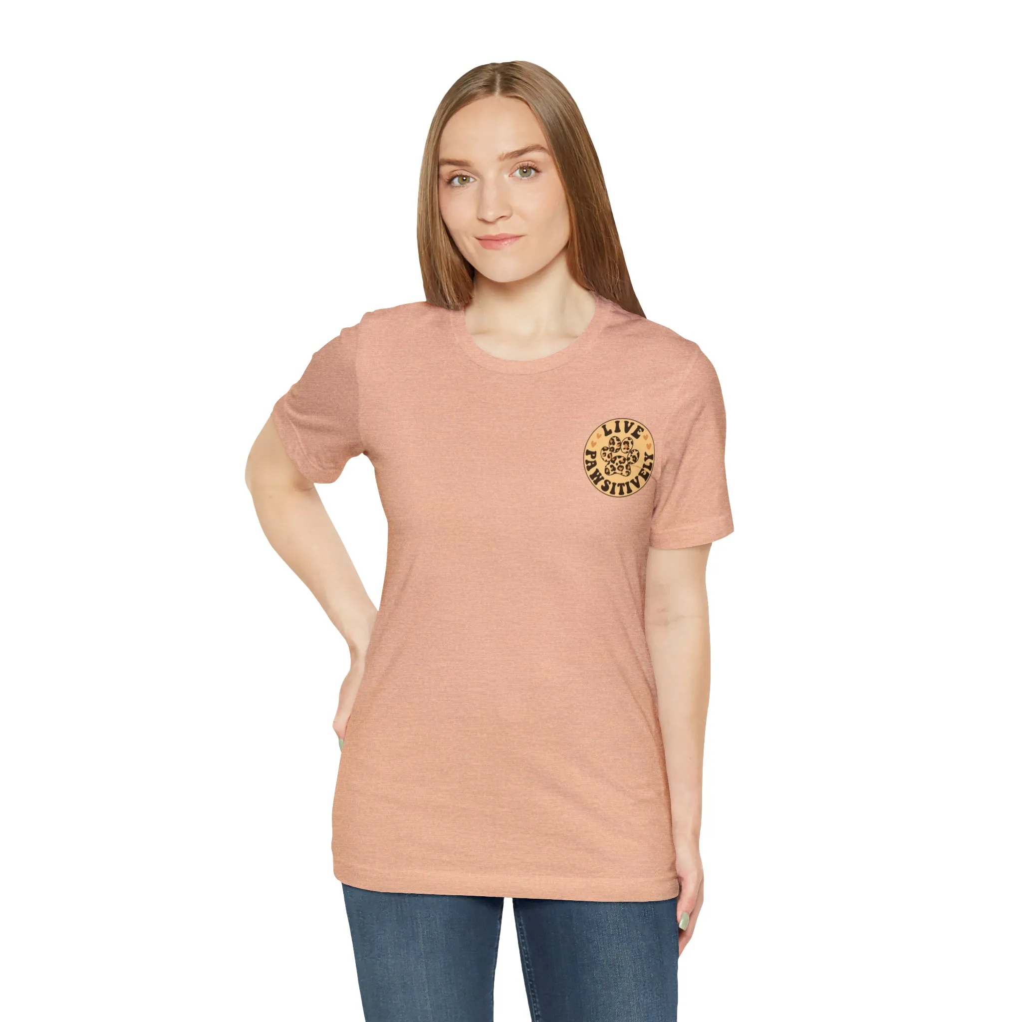 Live Pawsitively Groovy Tee
