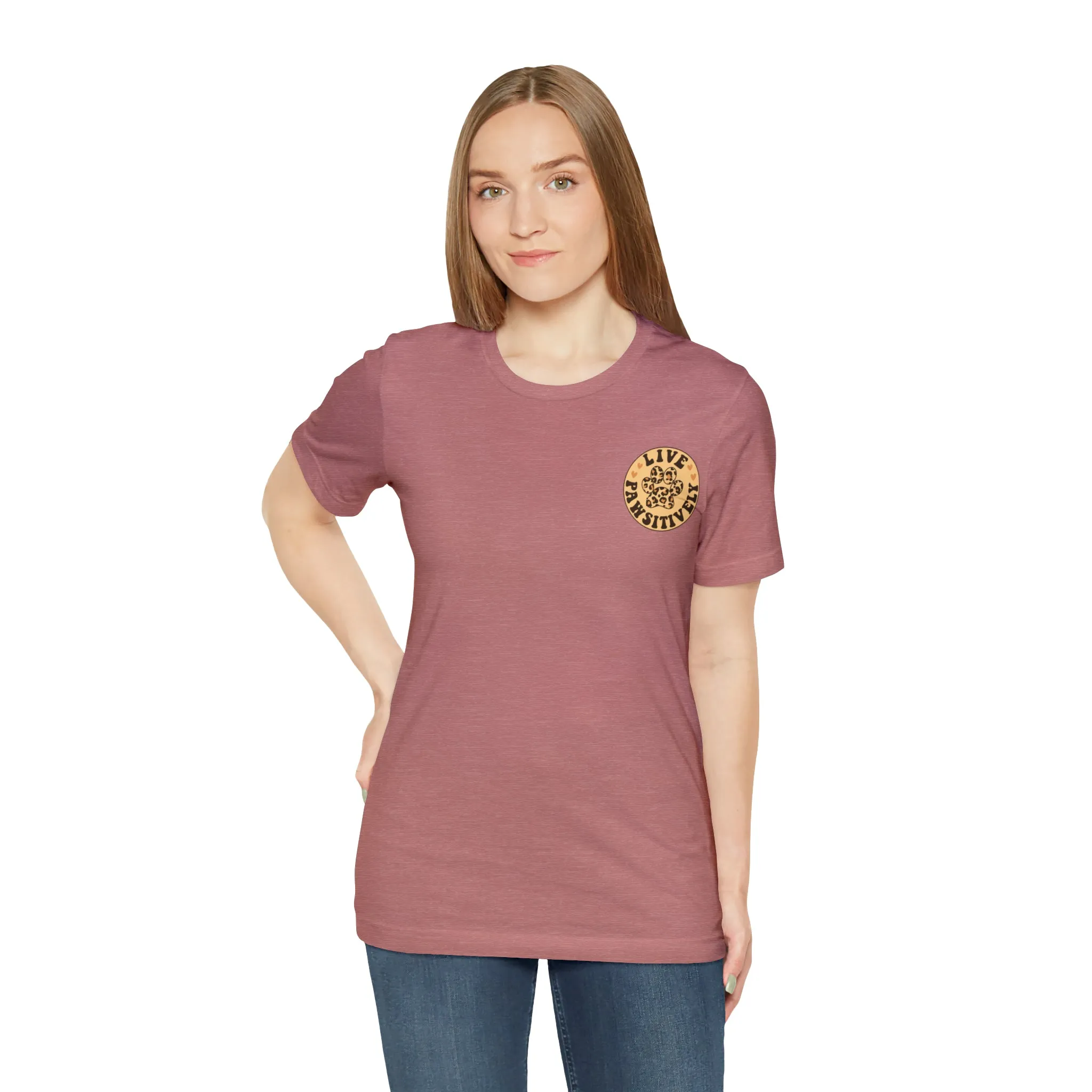 Live Pawsitively Groovy Tee