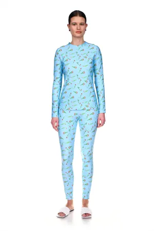 Long Sleeve Shirt in Dancing Tulip