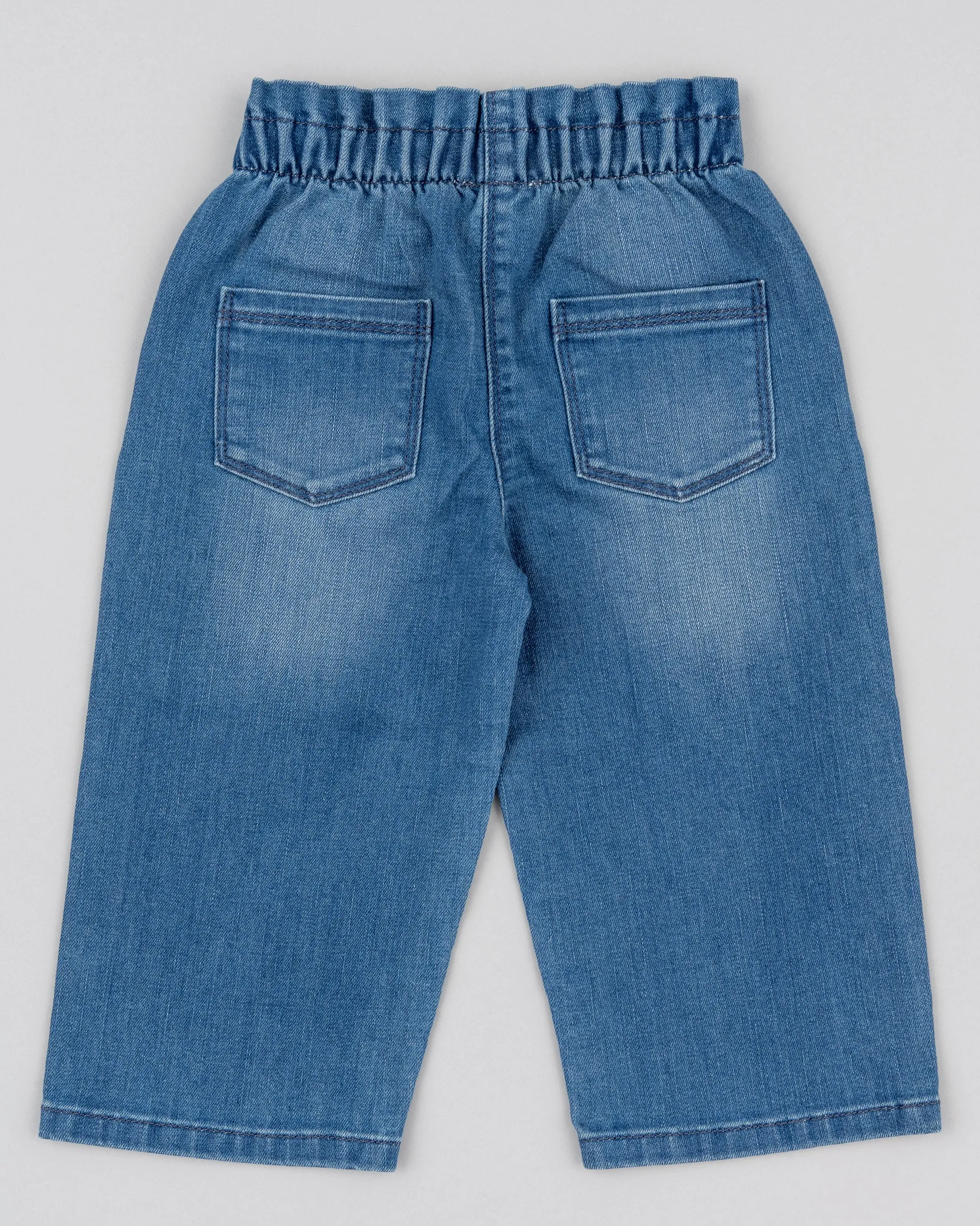 Losan Soft Denim Paperbag Waisted Jeans